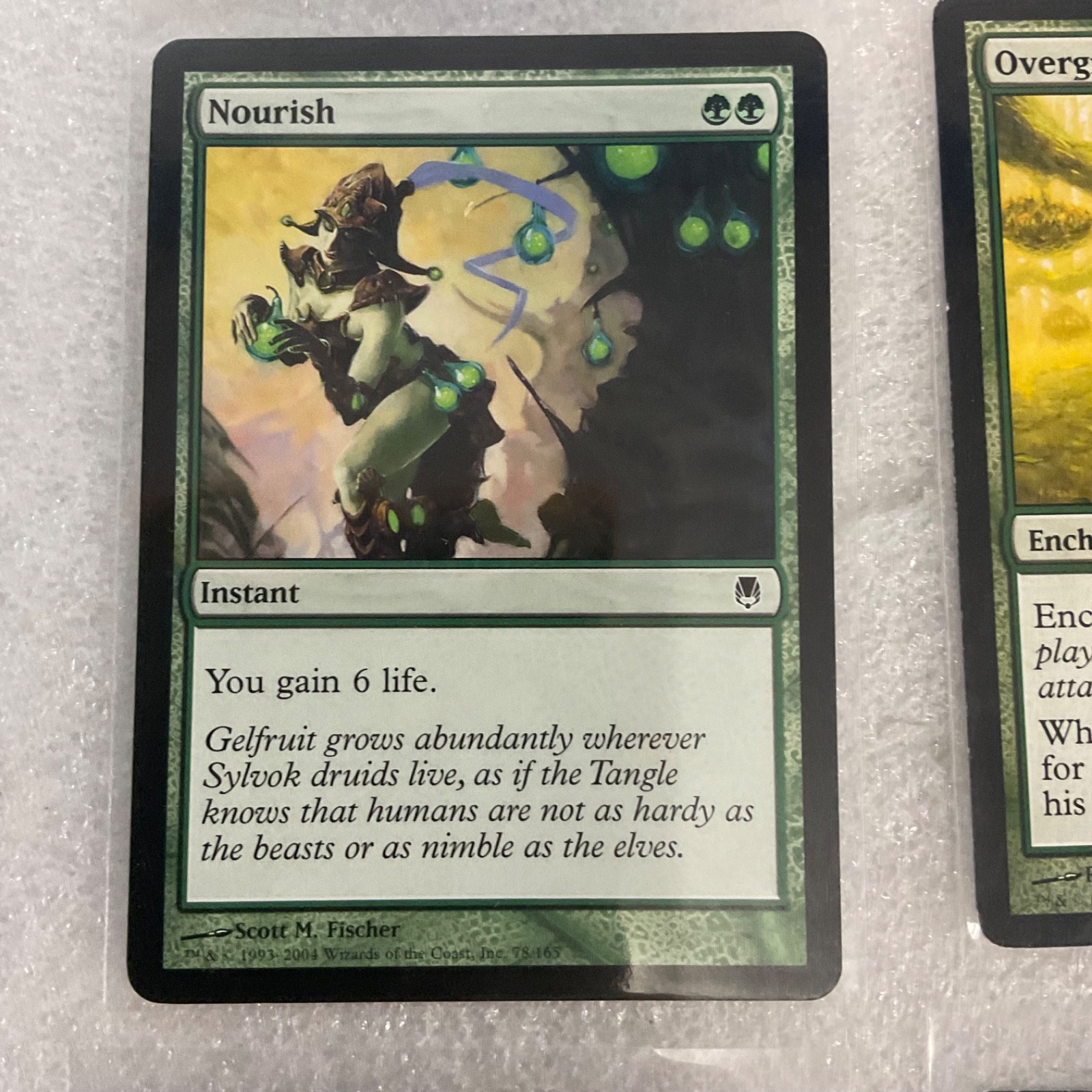MTG 20 Card Green Lot Overrun Overgrowth Oxidize Mixed Sets - Image 8