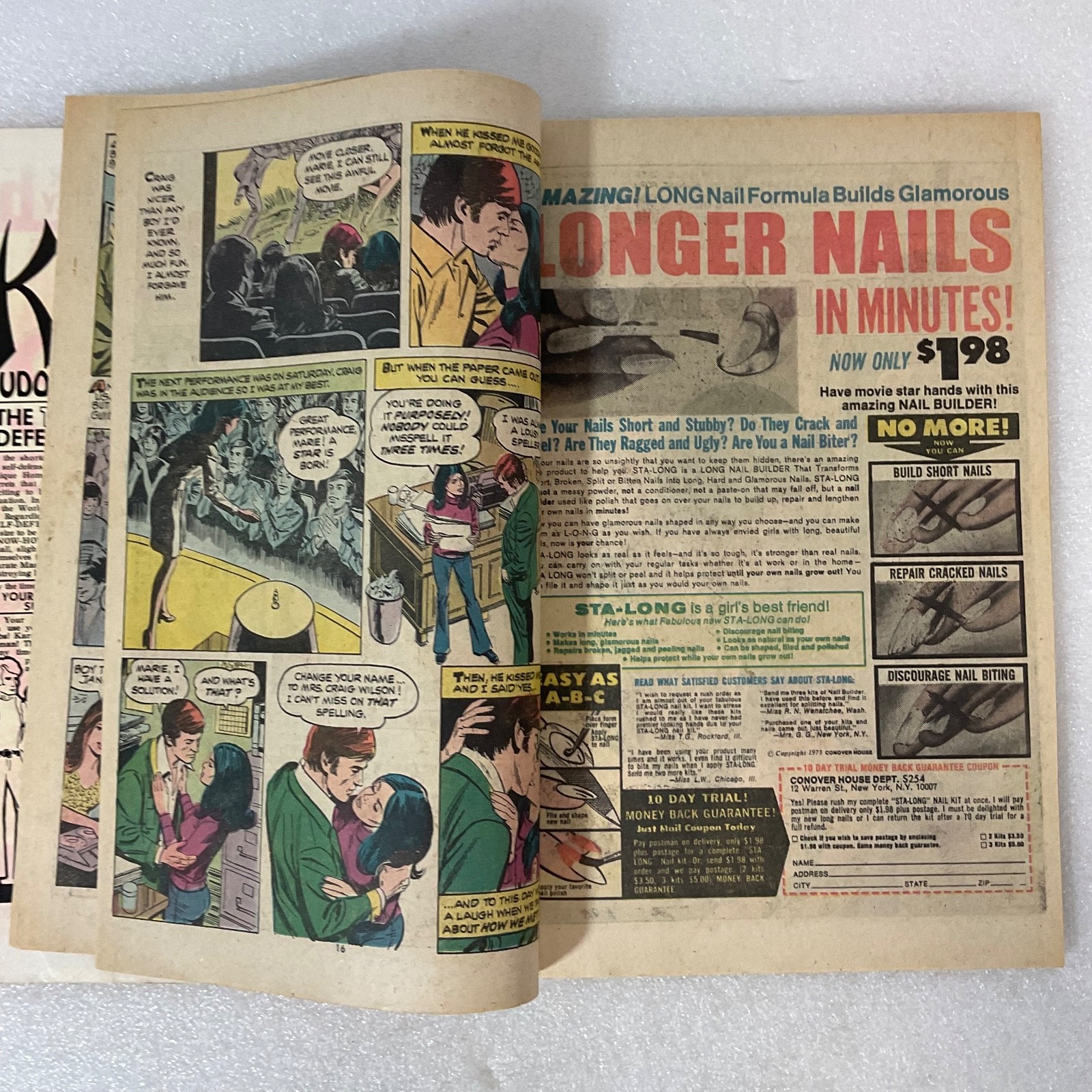 Vintage DC Young Love Comic Book No.111 Sept 1974 100 Pages 60¢ Romance Issue - Image 13