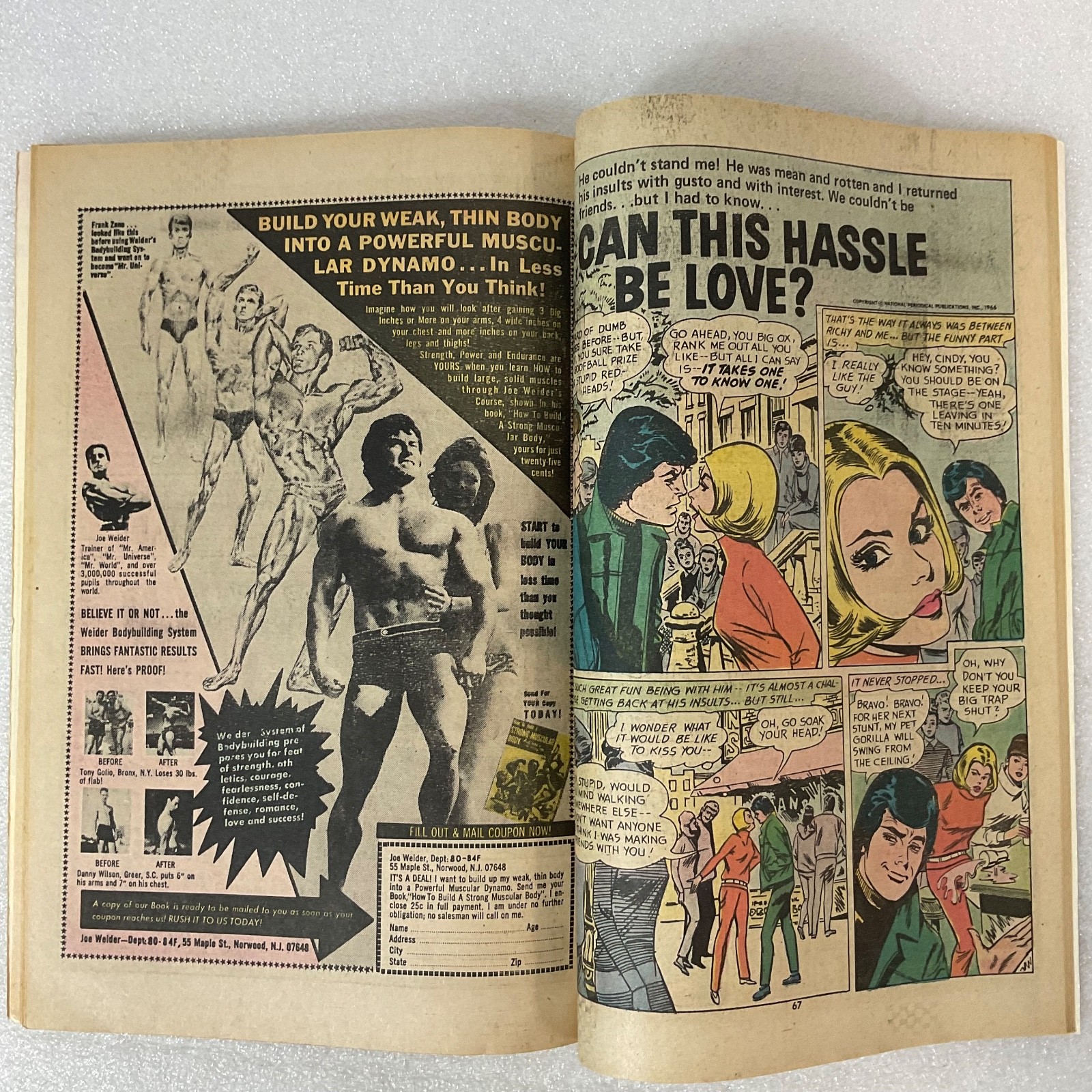 Vintage DC Young Love Comic Book No.111 Sept 1974 100 Pages 60¢ Romance Issue - Image 19
