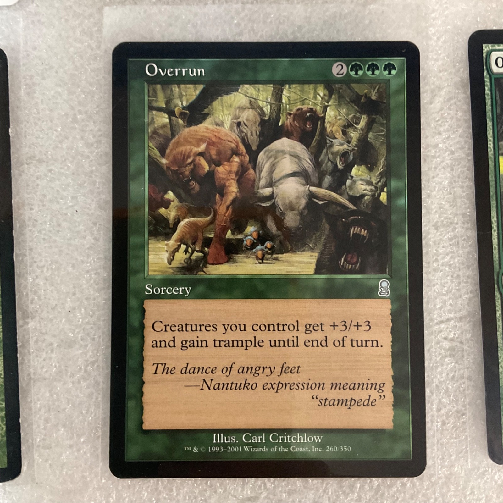 MTG 20 Card Green Lot Overrun Overgrowth Oxidize Mixed Sets - Image 16