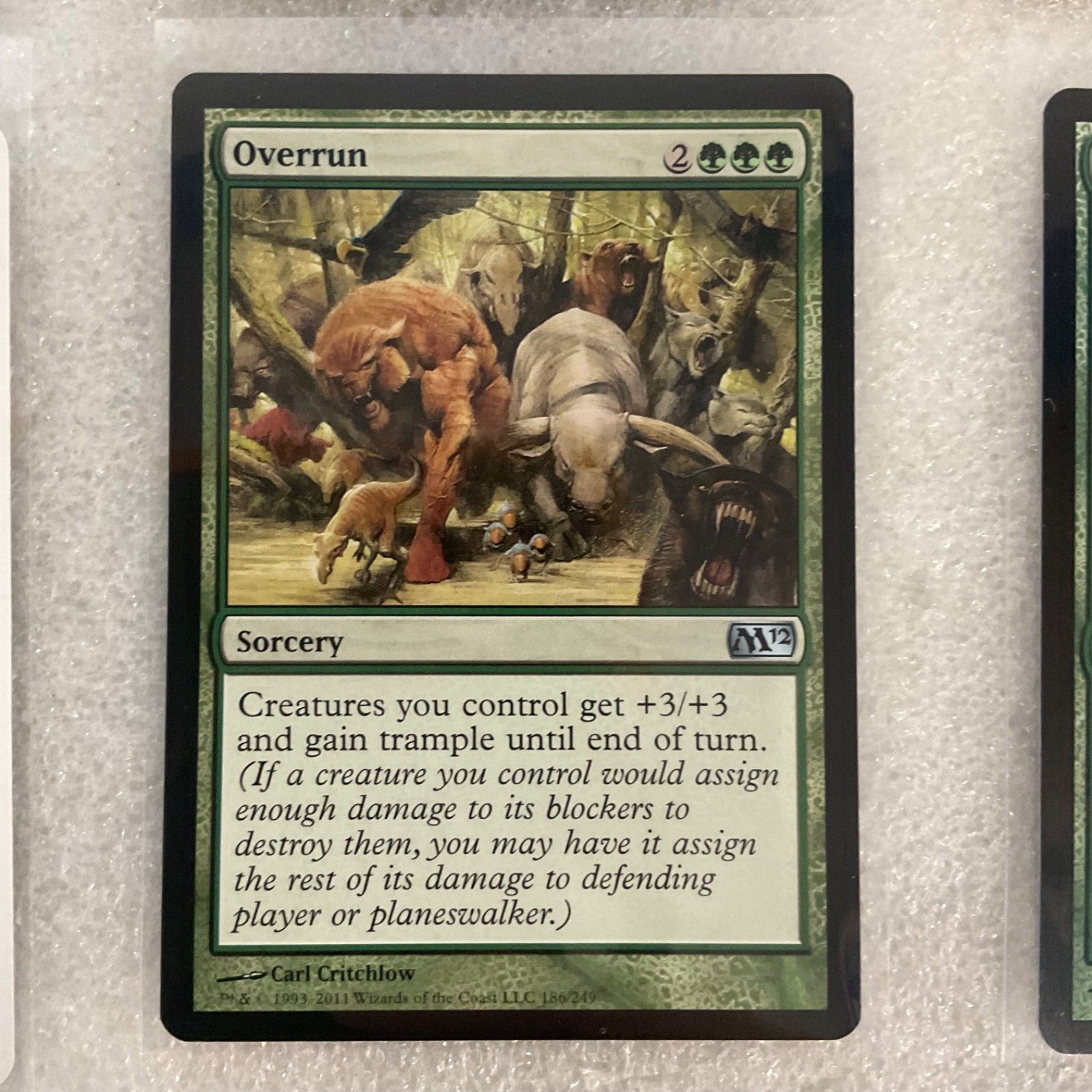 MTG 20 Card Green Lot Overrun Overgrowth Oxidize Mixed Sets - Image 17