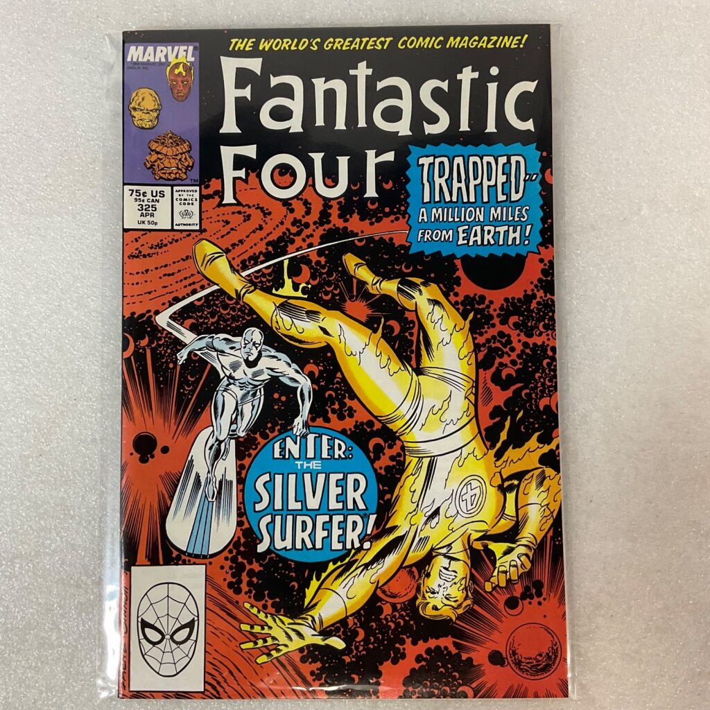 Fantastic Four #326 May 1989 Marvel Comic Silver Surfer Story FN/VF - Image 1