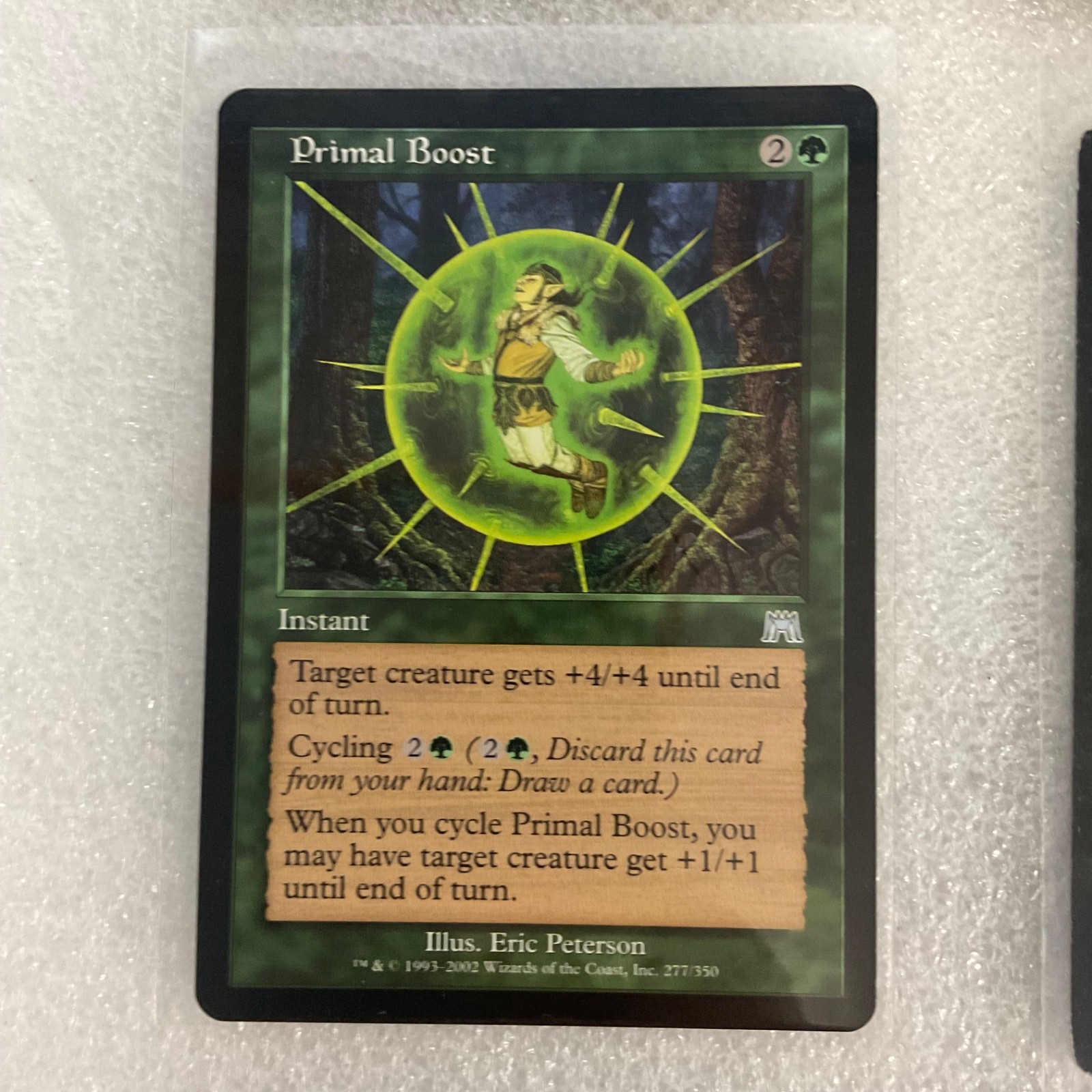 Title MTG 20 Card Green Lot Mixed Sets Invasion Fifth Dawn Plummet Trailblazer - Image 5