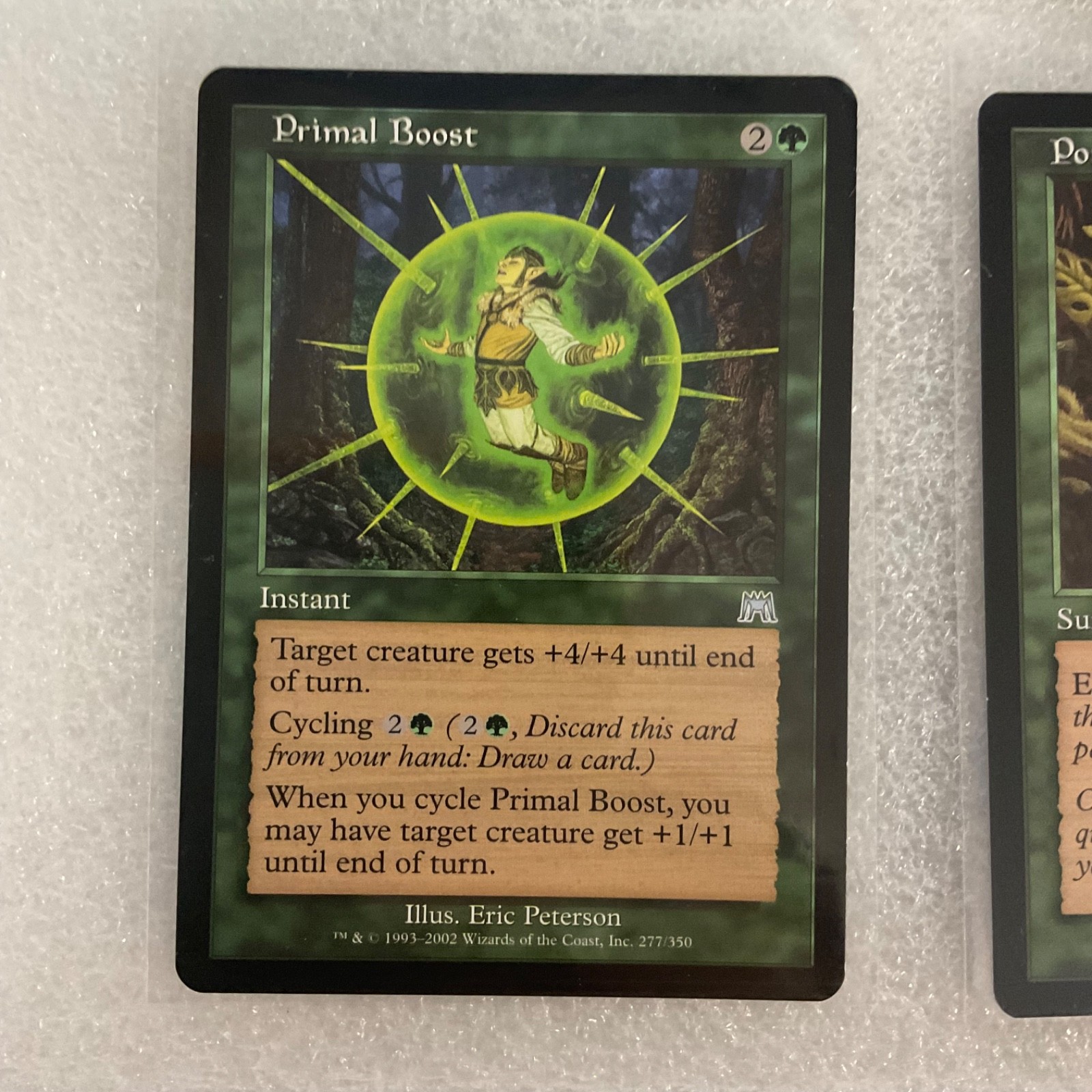 Title MTG 20 Card Green Lot Mixed Sets Invasion Fifth Dawn Plummet Trailblazer - Image 6
