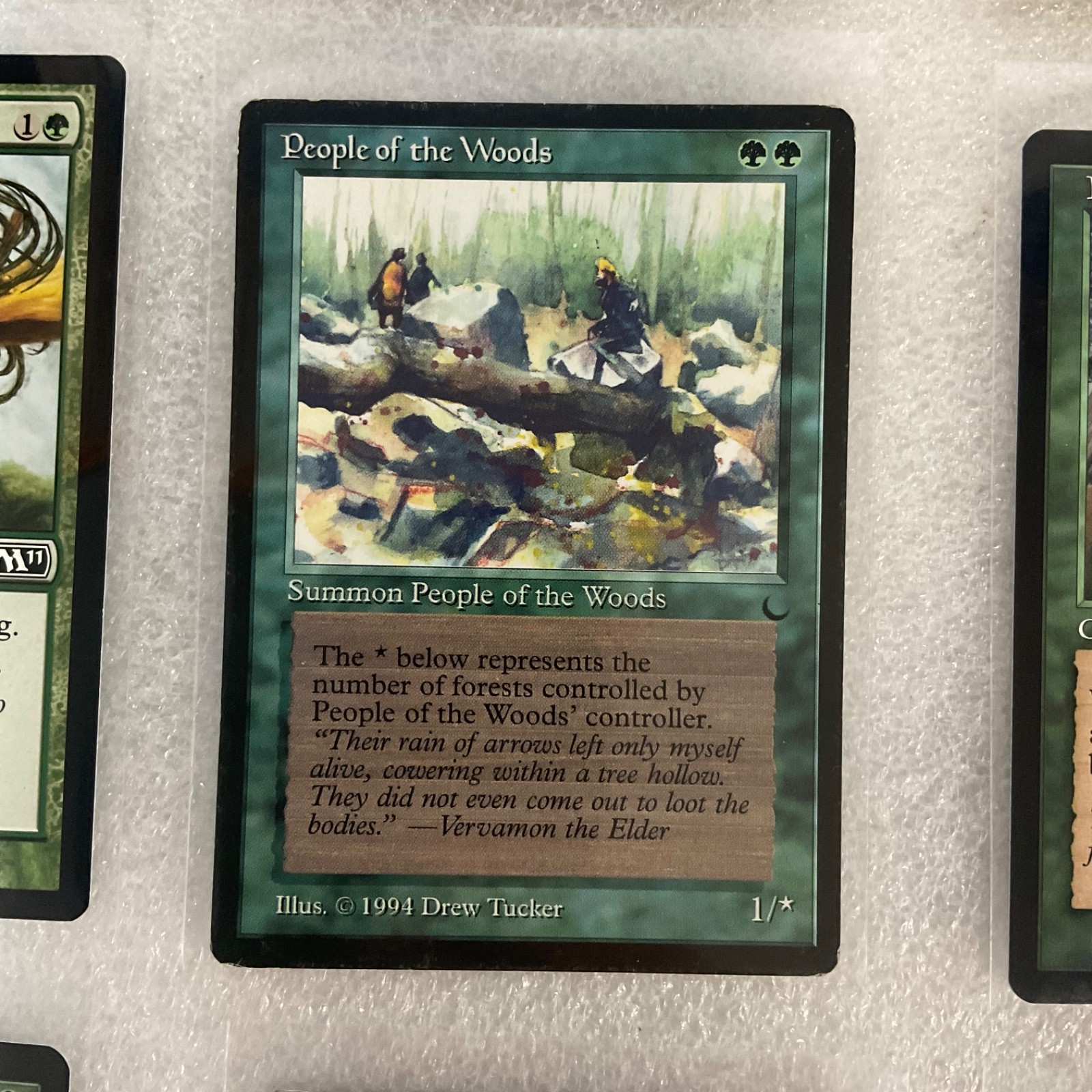 Title MTG 20 Card Green Lot Mixed Sets Invasion Fifth Dawn Plummet Trailblazer - Image 9