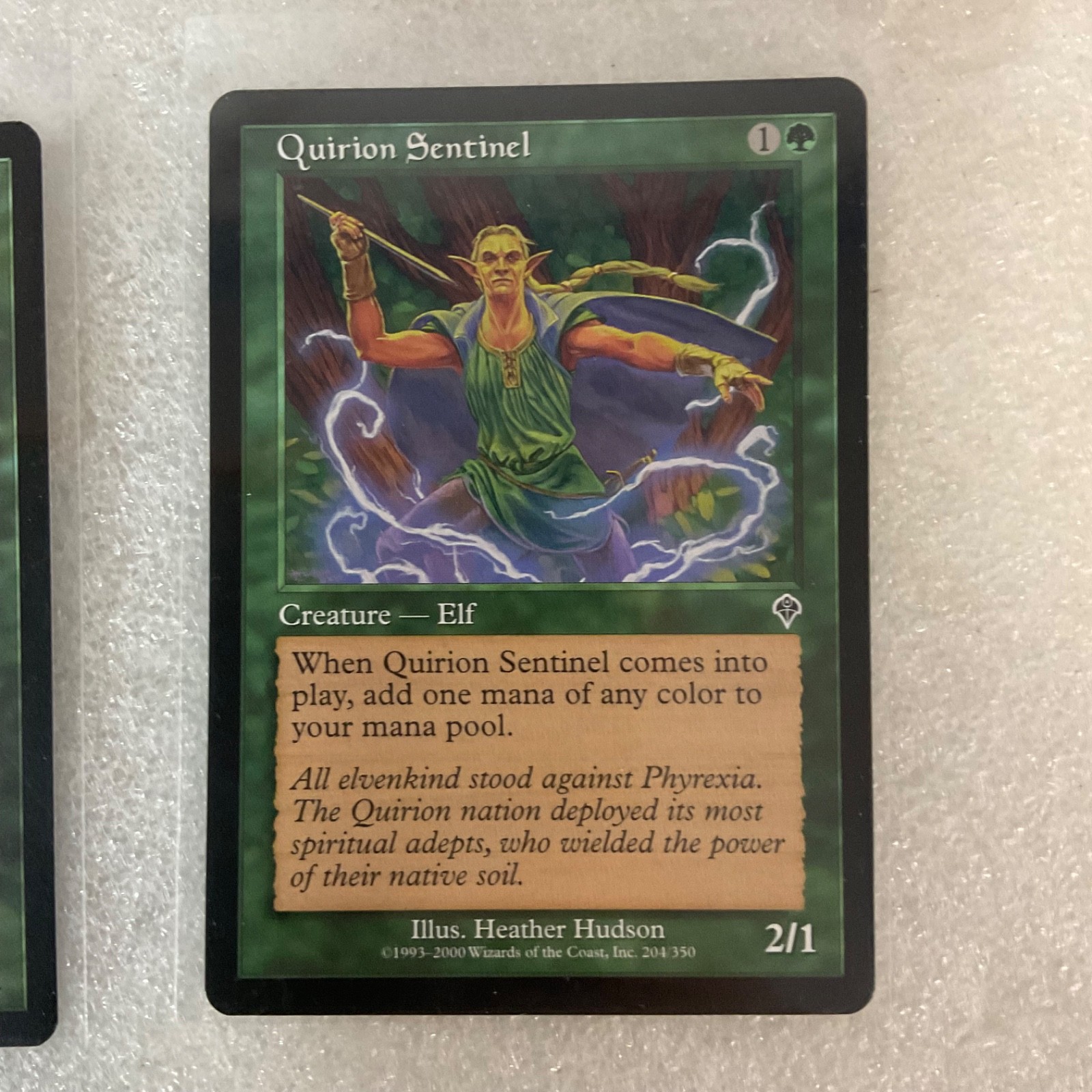 Title MTG 20 Card Green Lot Mixed Sets Invasion Fifth Dawn Plummet Trailblazer - Image 19