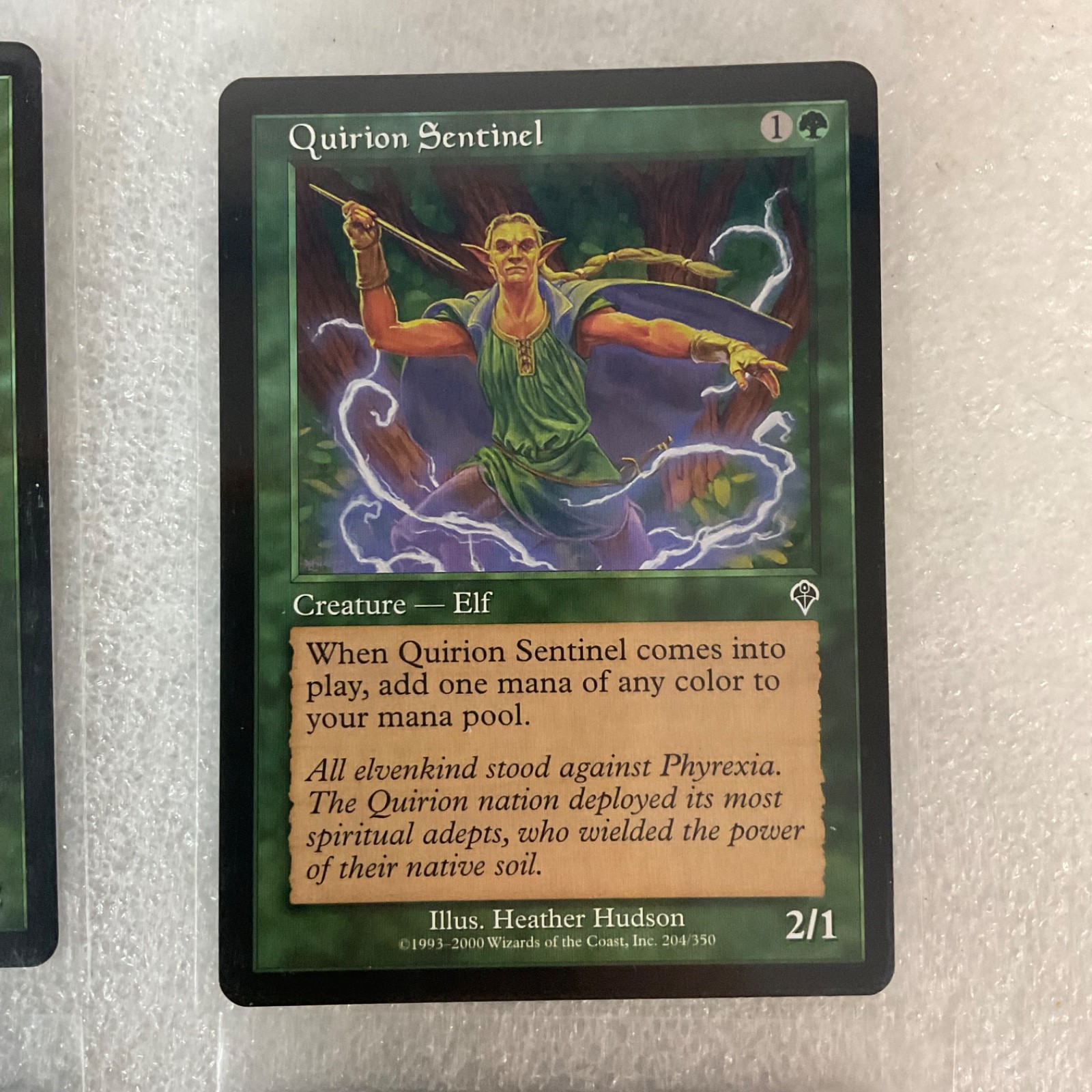 Title MTG 20 Card Green Lot Mixed Sets Invasion Fifth Dawn Plummet Trailblazer - Image 20