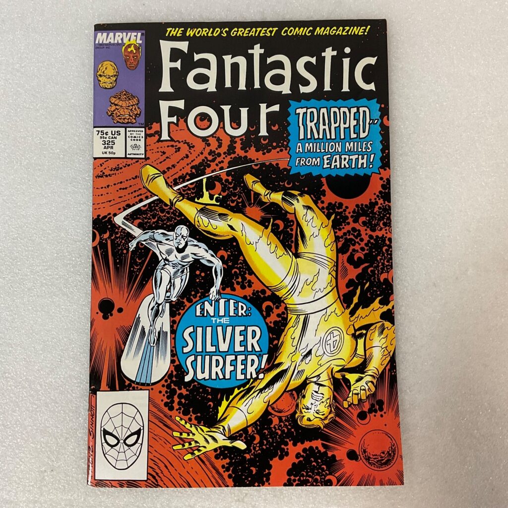 Fantastic Four #325 April 1989 Marvel Comic Silver Surfer Appearance FN/VF - Image 1