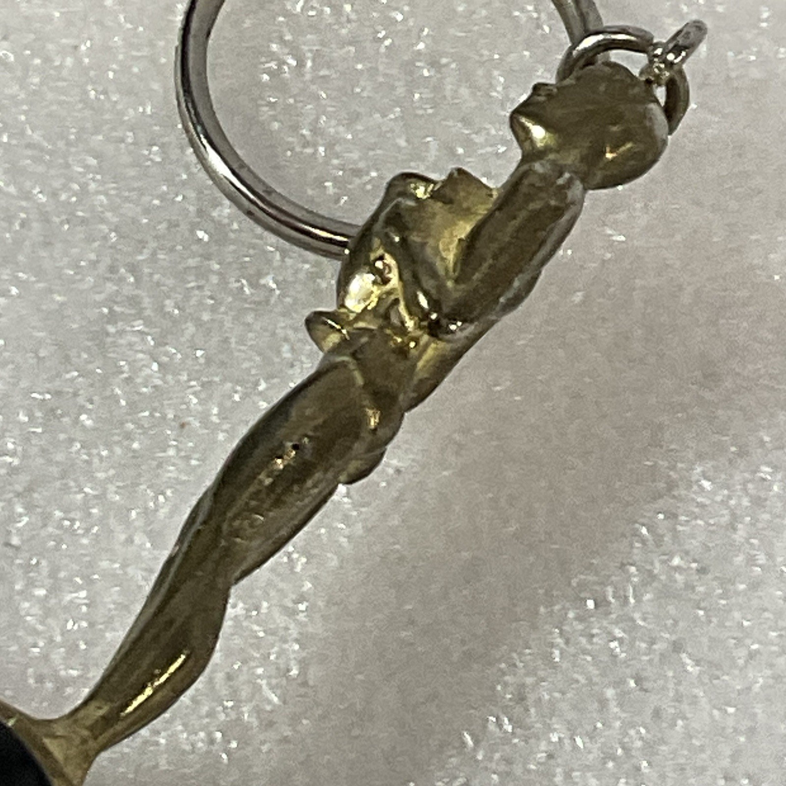 Vintage 1992 Superstar Friend Trophy Keychain Gold Tone Metal Award Gift - Image 16