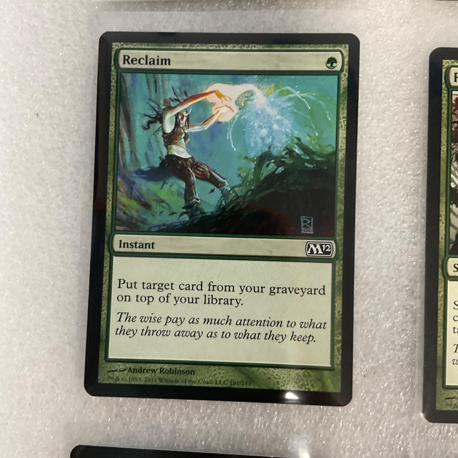 Magic the Gathering 20 Card Green Lot Rancor Ranger’s Path Mixed Core Sets - Image 4