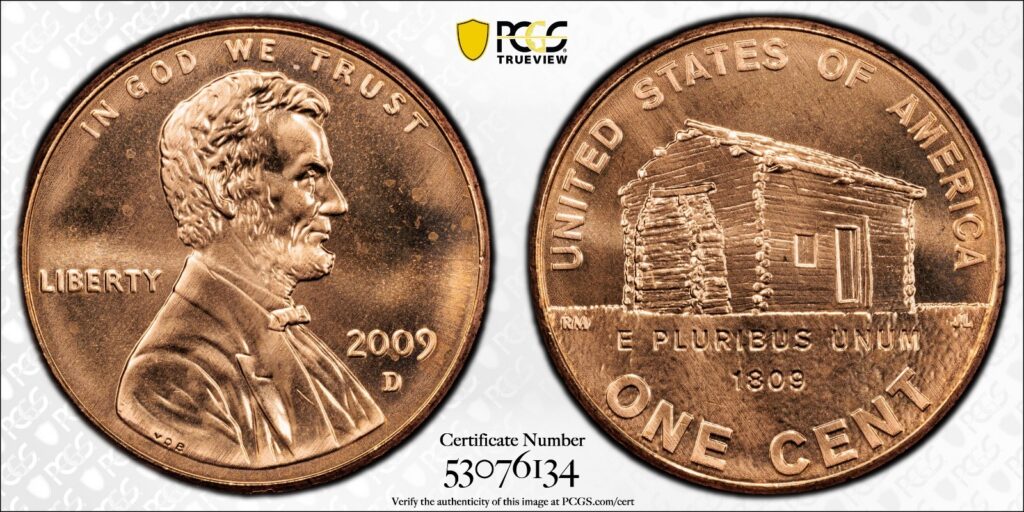 2009-D 1C Lincoln Early Childhood PCGS MS66RD Cert#53076135 - Image 1