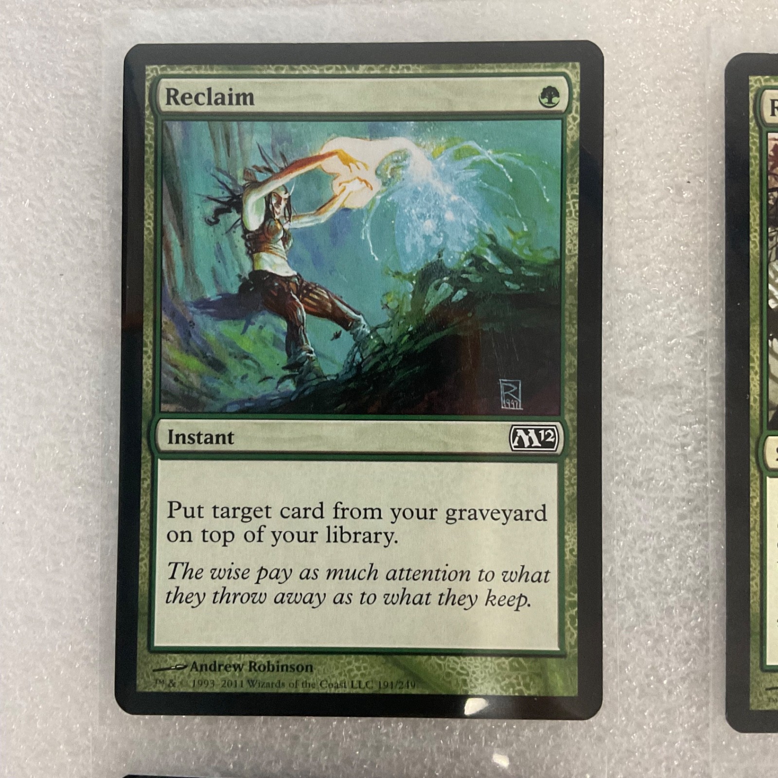 Magic the Gathering 20 Card Green Lot Rancor Ranger’s Path Mixed Core Sets - Image 3
