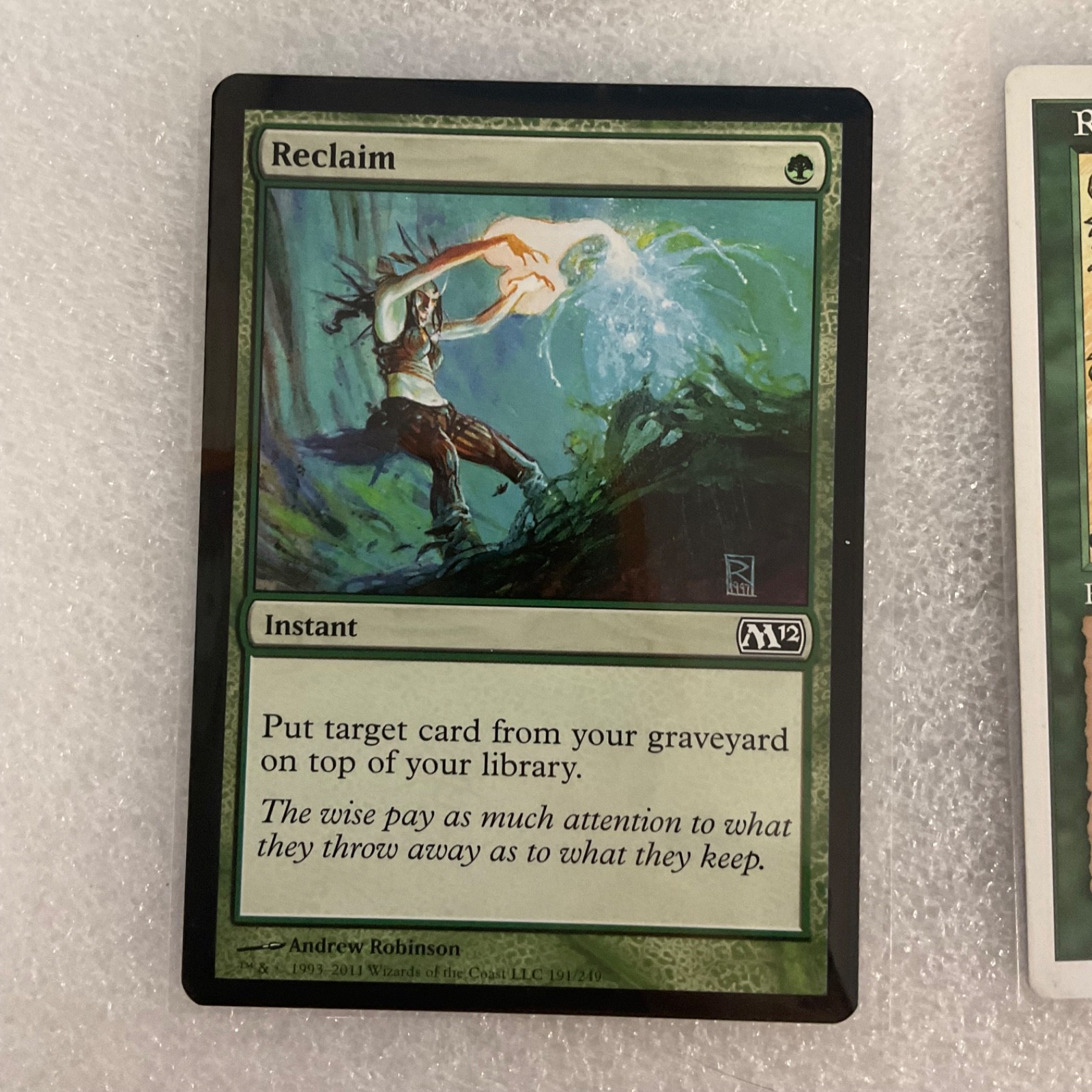 Magic the Gathering 20 Card Green Lot Rancor Ranger’s Path Mixed Core Sets - Image 6