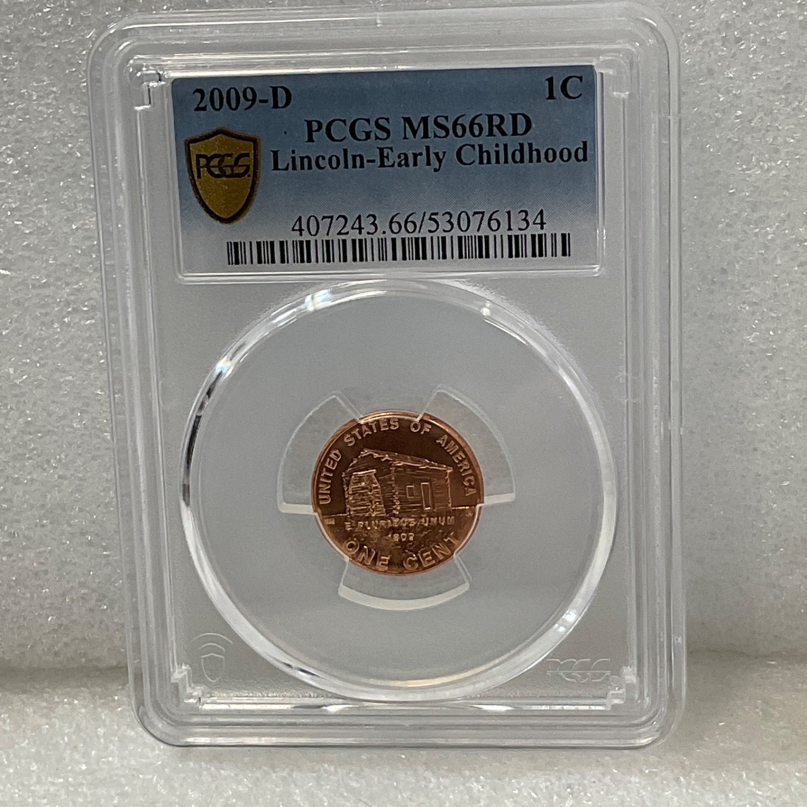 2009-D 1C Lincoln Early Childhood PCGS MS66RD Cert#53076135 - Image 5