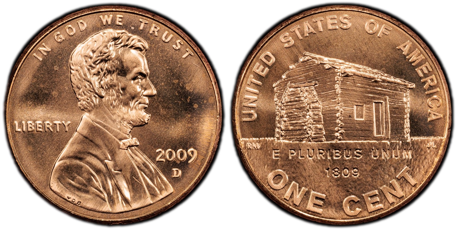 2009-D 1C Lincoln Early Childhood PCGS MS66RD Cert#53076135 - Image 4