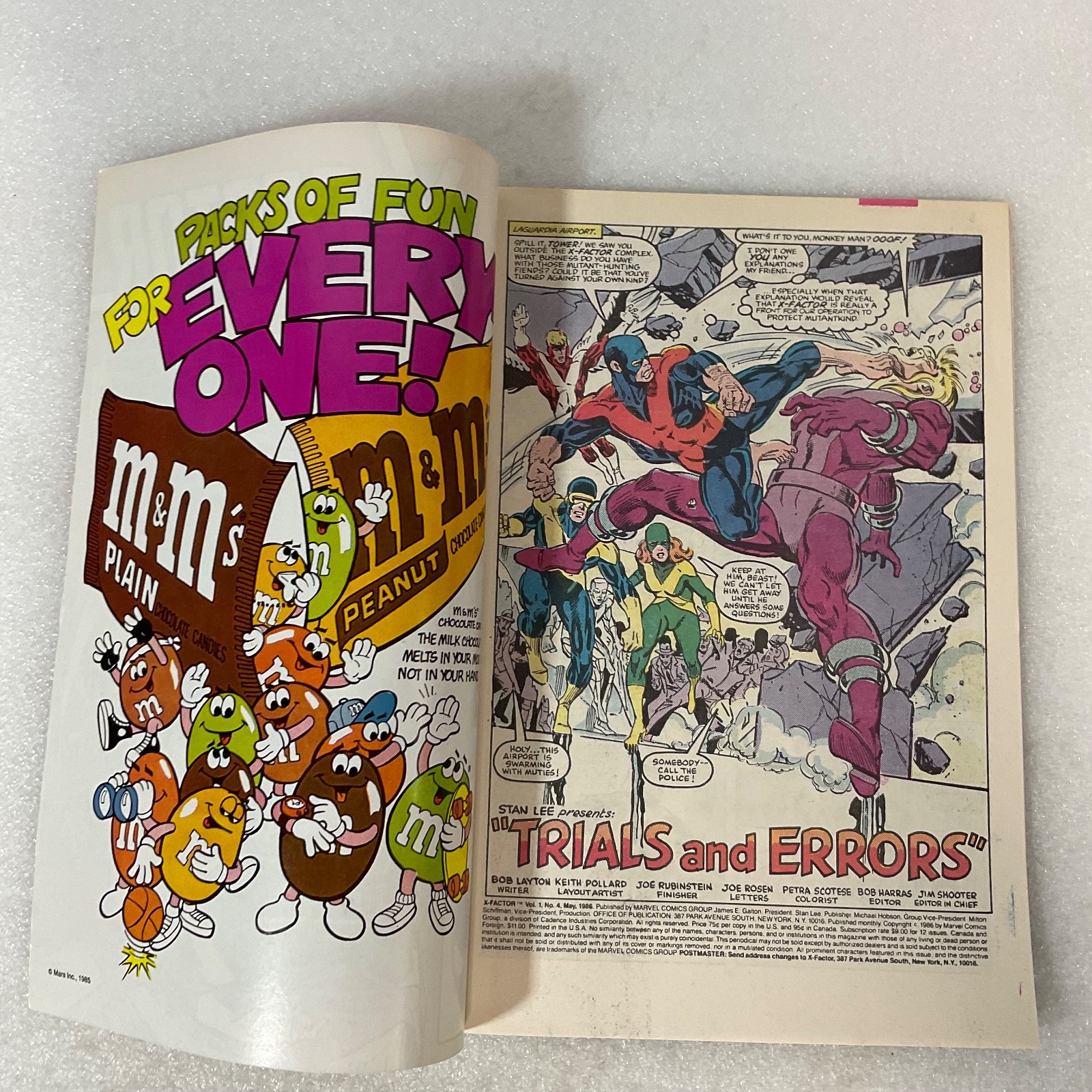 X-Factor #4 Marvel Comic May 1986 1st Frenzy Appearance 25th Anniversary - Image 11
