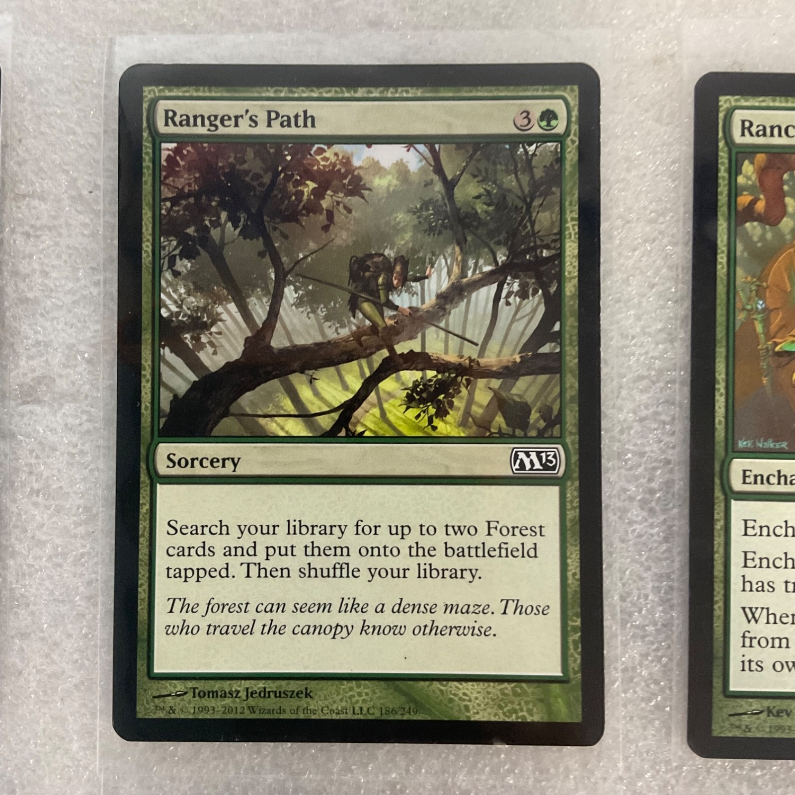 Magic the Gathering 20 Card Green Lot Rancor Ranger’s Path Mixed Core Sets - Image 10