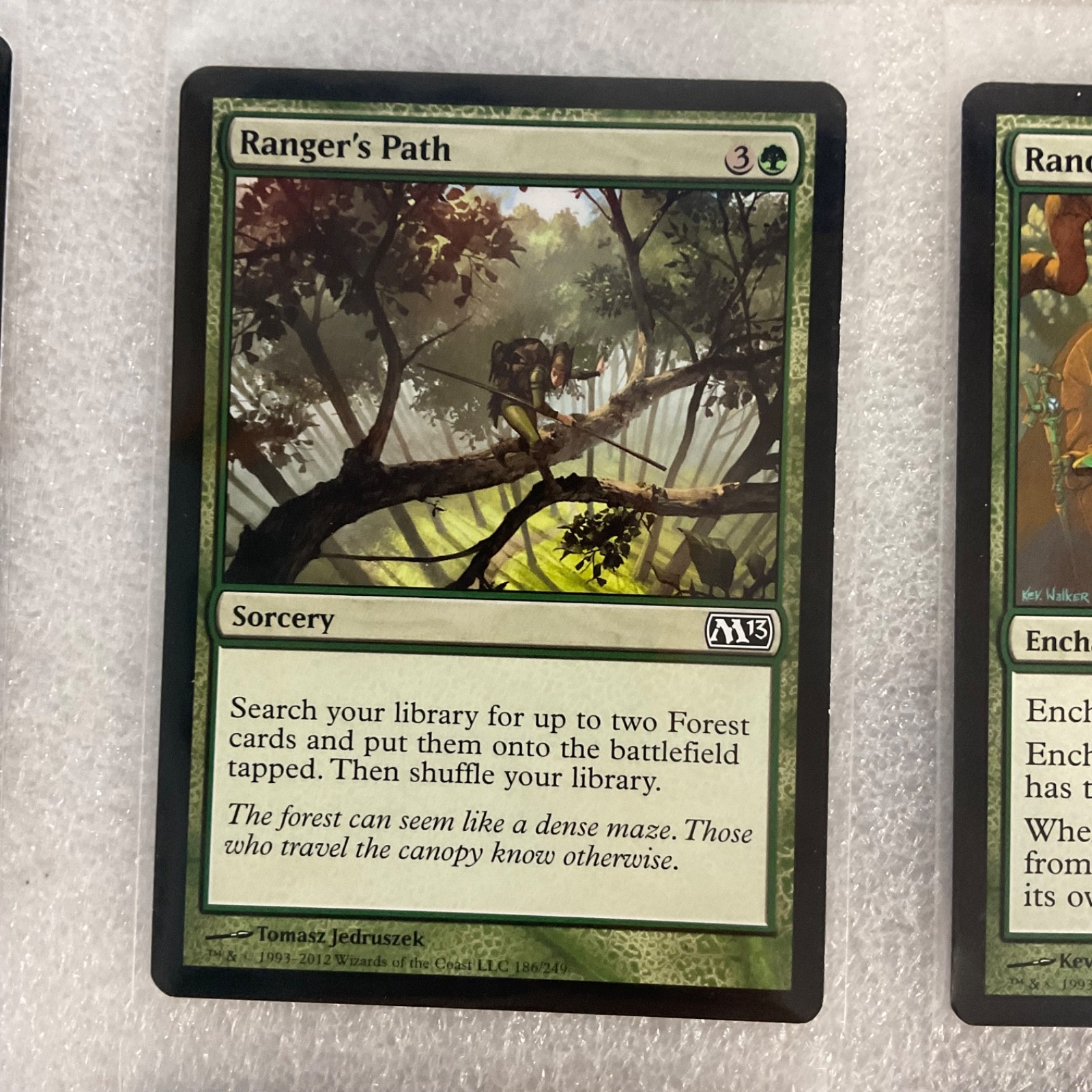 Magic the Gathering 20 Card Green Lot Rancor Ranger’s Path Mixed Core Sets - Image 9
