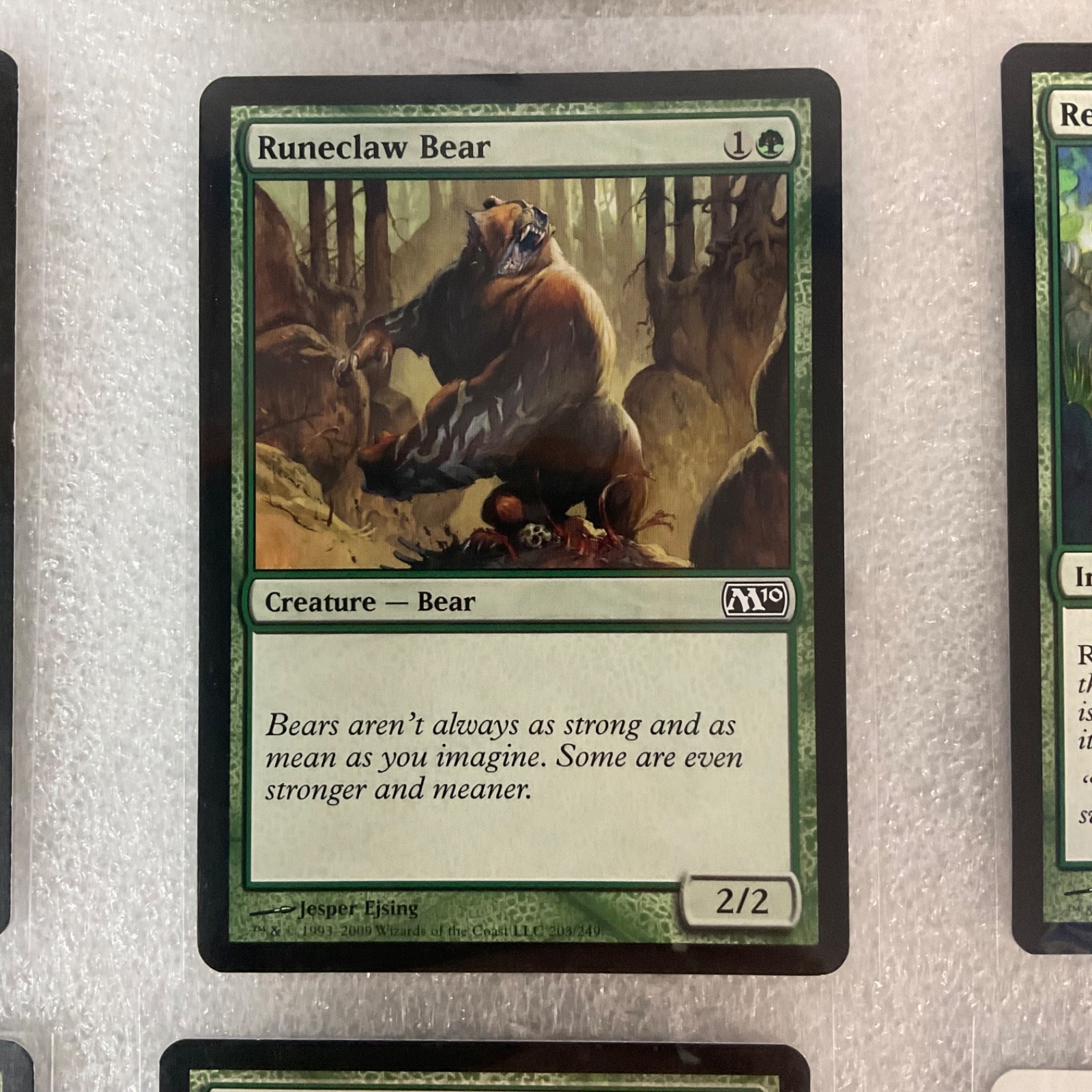 Magic the Gathering 20 Card Green Lot Rancor Ranger’s Path Mixed Core Sets - Image 17