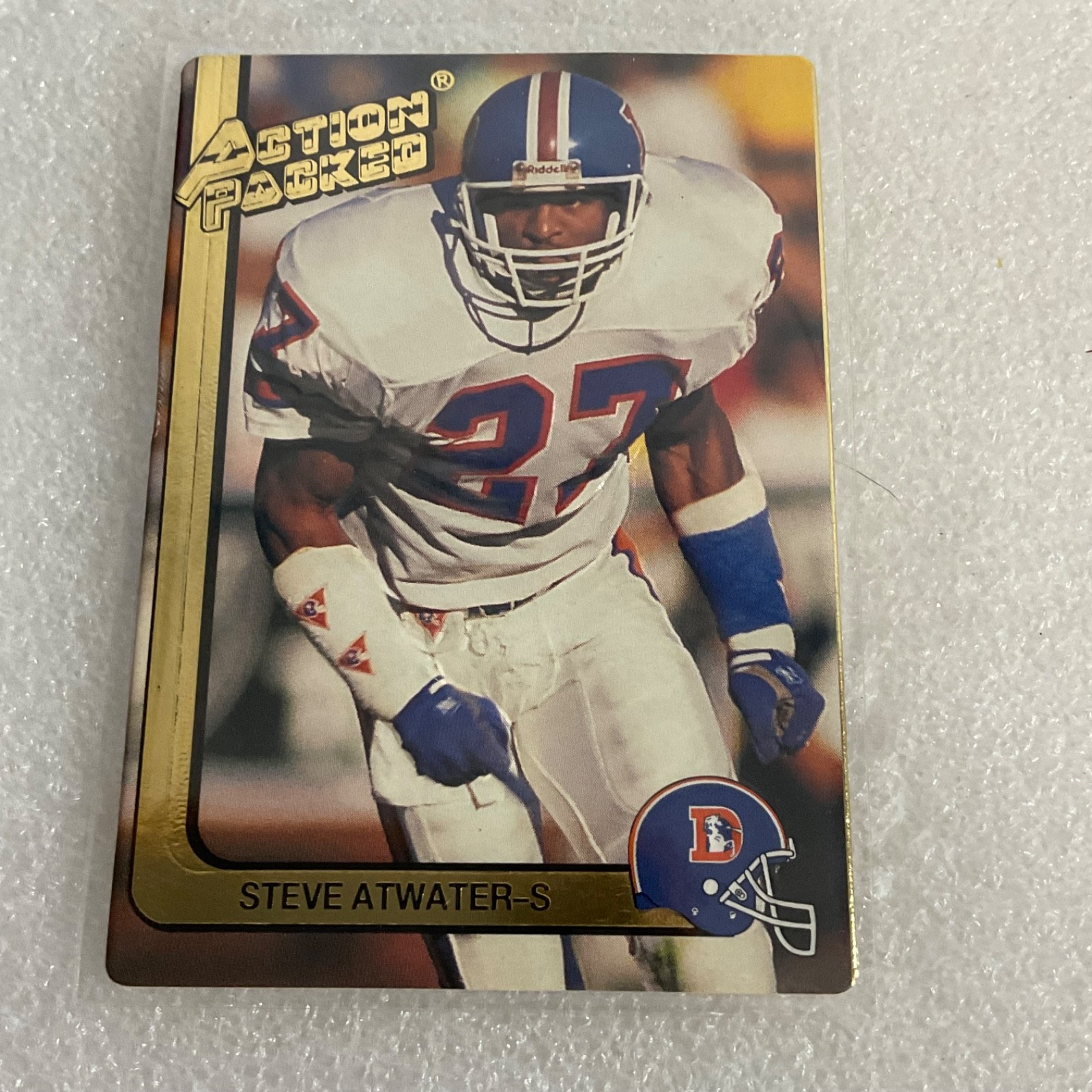 1991 Pro Set Action Packed NFL Football 10 Card Lot Sharpe Atwater Bills - Image 3