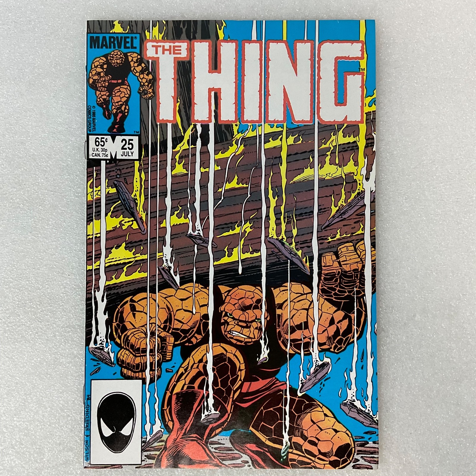 The Thing #25 Marvel Comic July 1985 Vol 1 Fantastic Four Spinoff VF/NM - Image 1