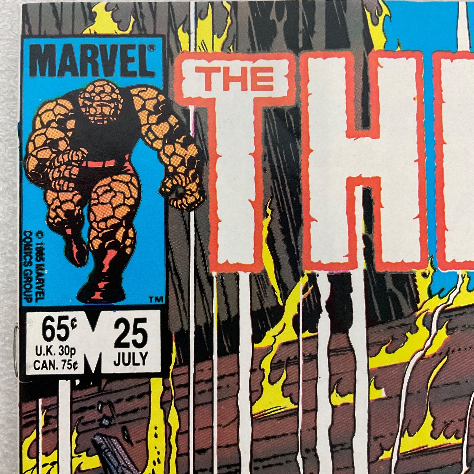 The Thing #25 Marvel Comic July 1985 Vol 1 Fantastic Four Spinoff VF/NM - Image 3