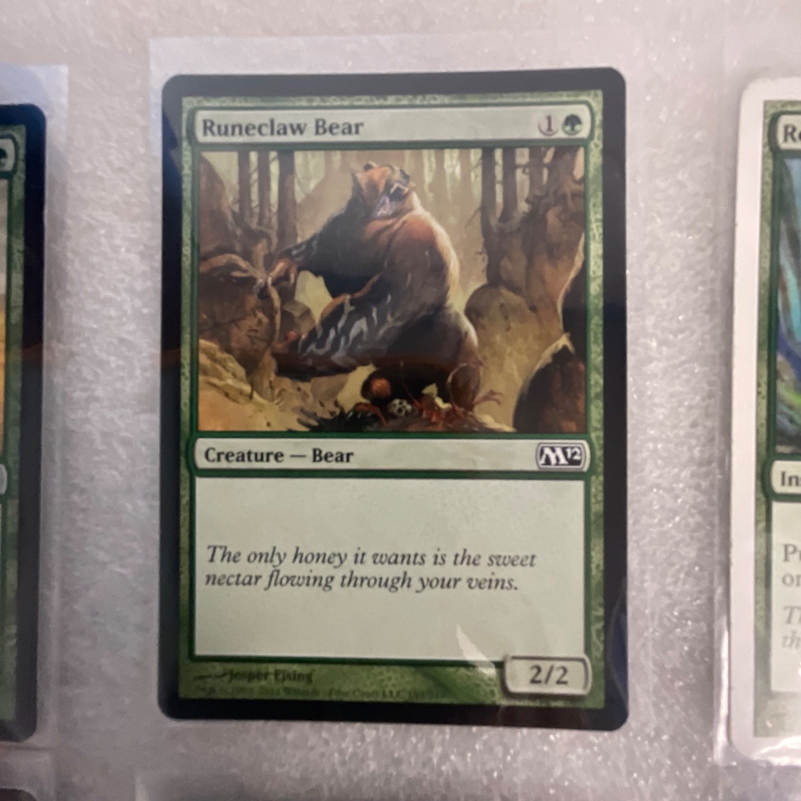 MTG 20 Card Green Lot Rampant Growth Runeclaw Bear Mixed M12 M11 - Image 10