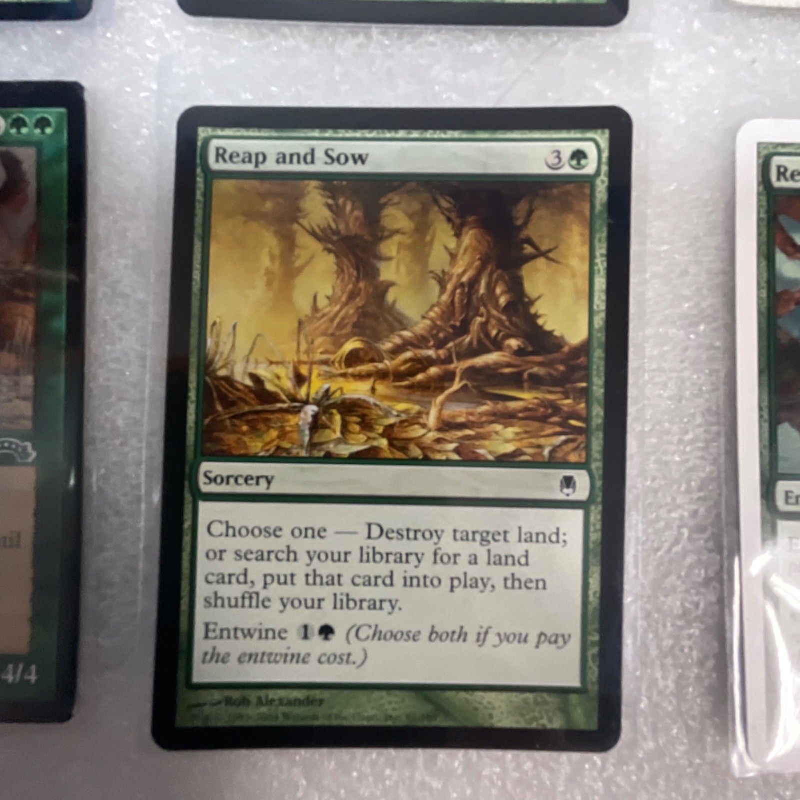 MTG 20 Card Green Lot Rampant Growth Runeclaw Bear Mixed M12 M11 - Image 14