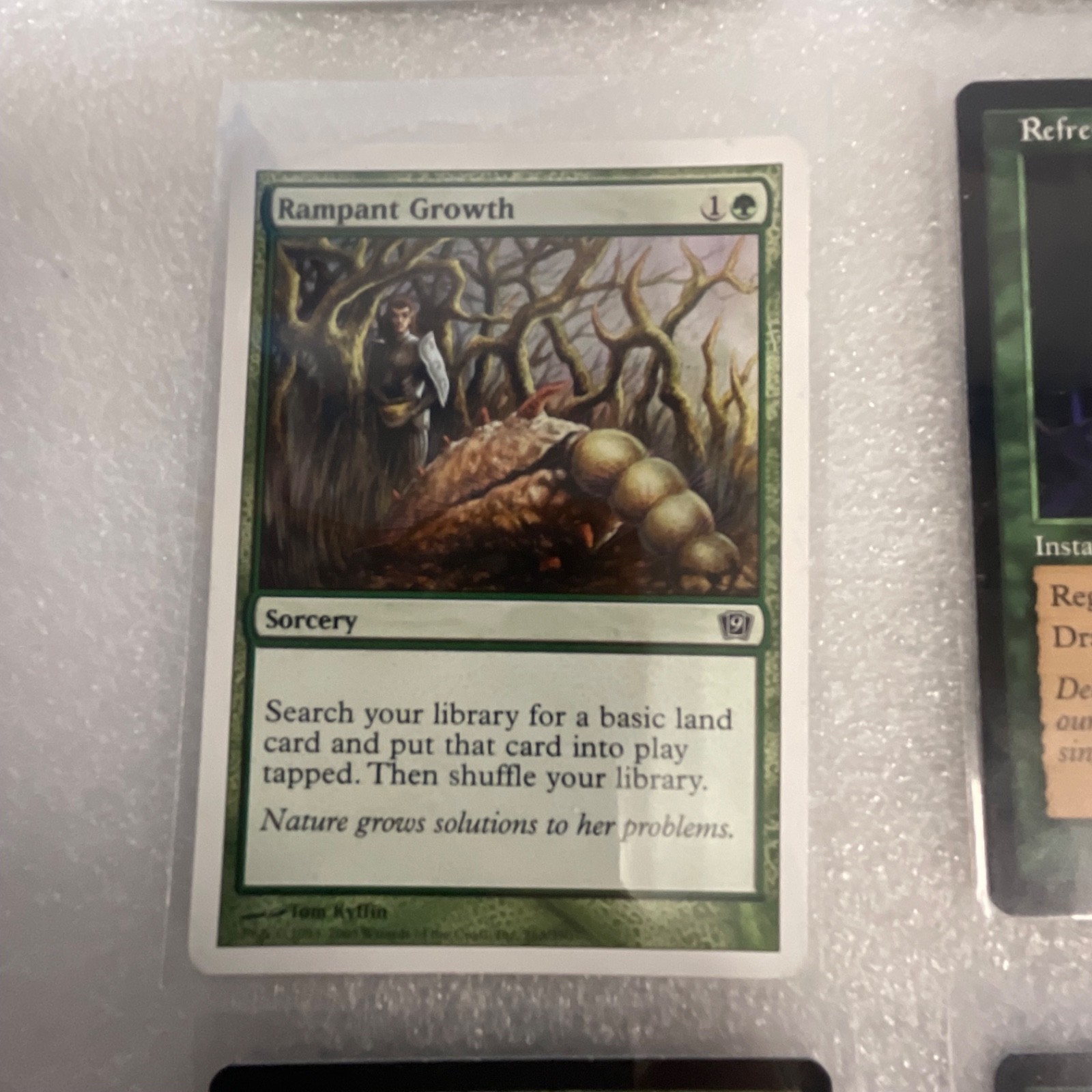 MTG 20 Card Green Lot Mixed Sets Rampant Growth Refresh Rib Cage Spider - Image 4