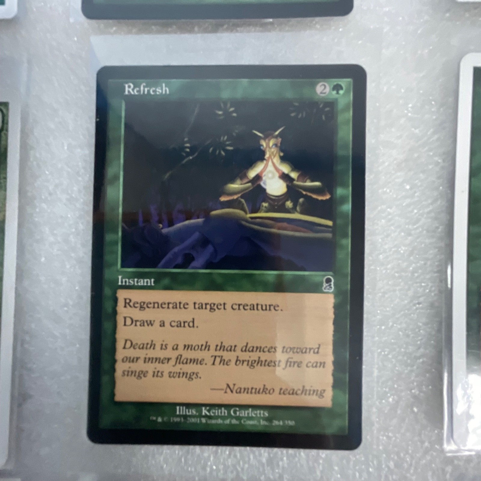 MTG 20 Card Green Lot Mixed Sets Rampant Growth Refresh Rib Cage Spider - Image 9