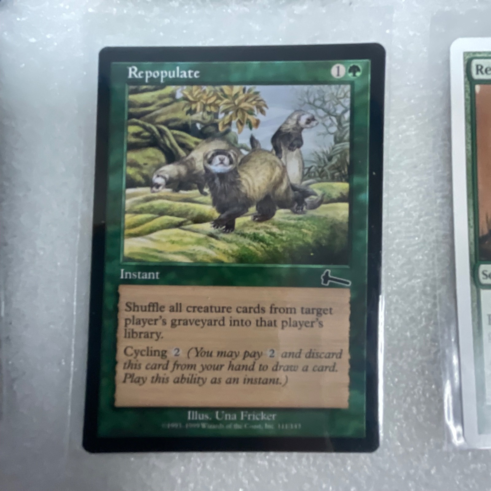 MTG 20 Card Green Lot Mixed Sets Rampant Growth Refresh Rib Cage Spider - Image 14