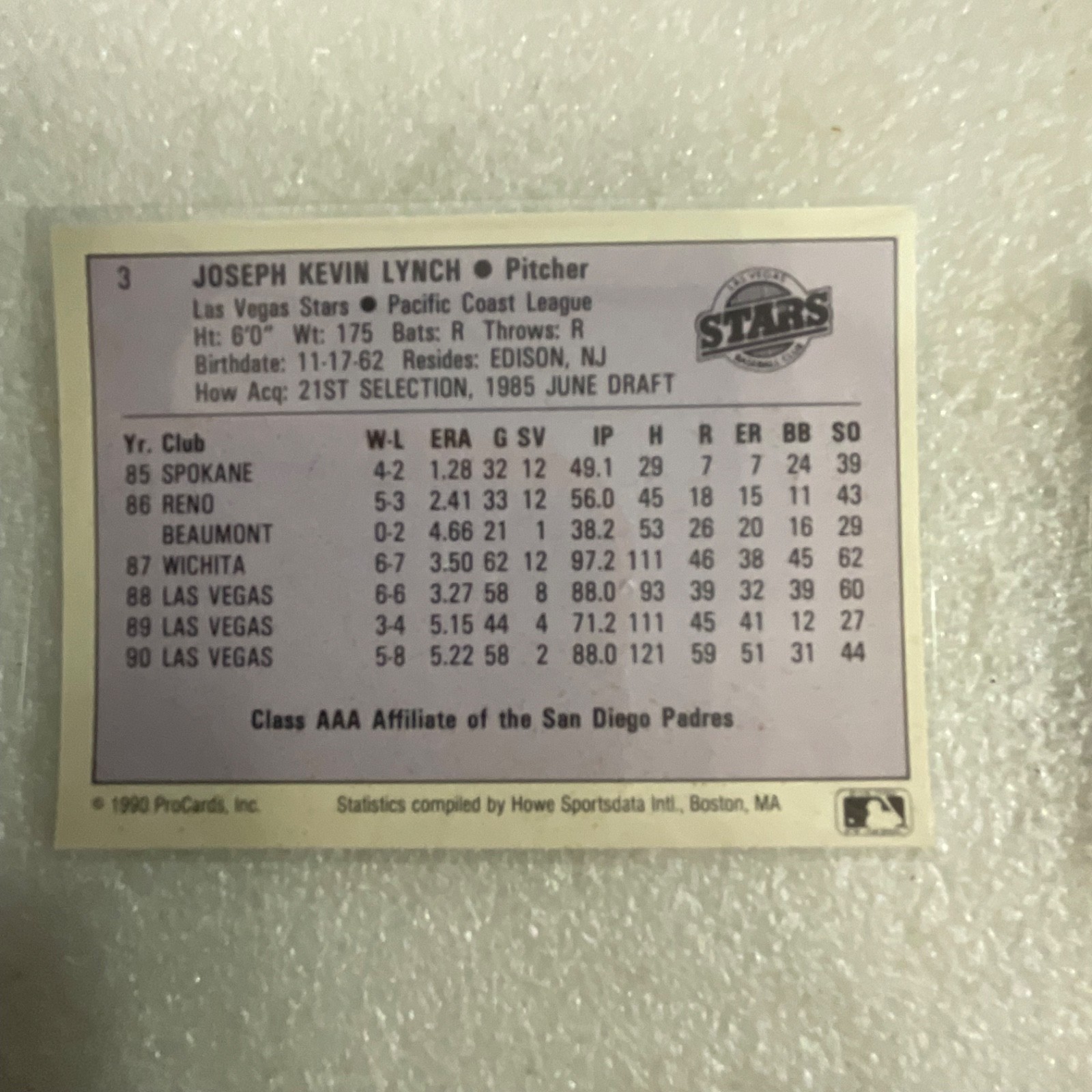 1990 ProCards AAA Baseball 10 Card Lot Bosman Booker Bolton Howard - Image 17