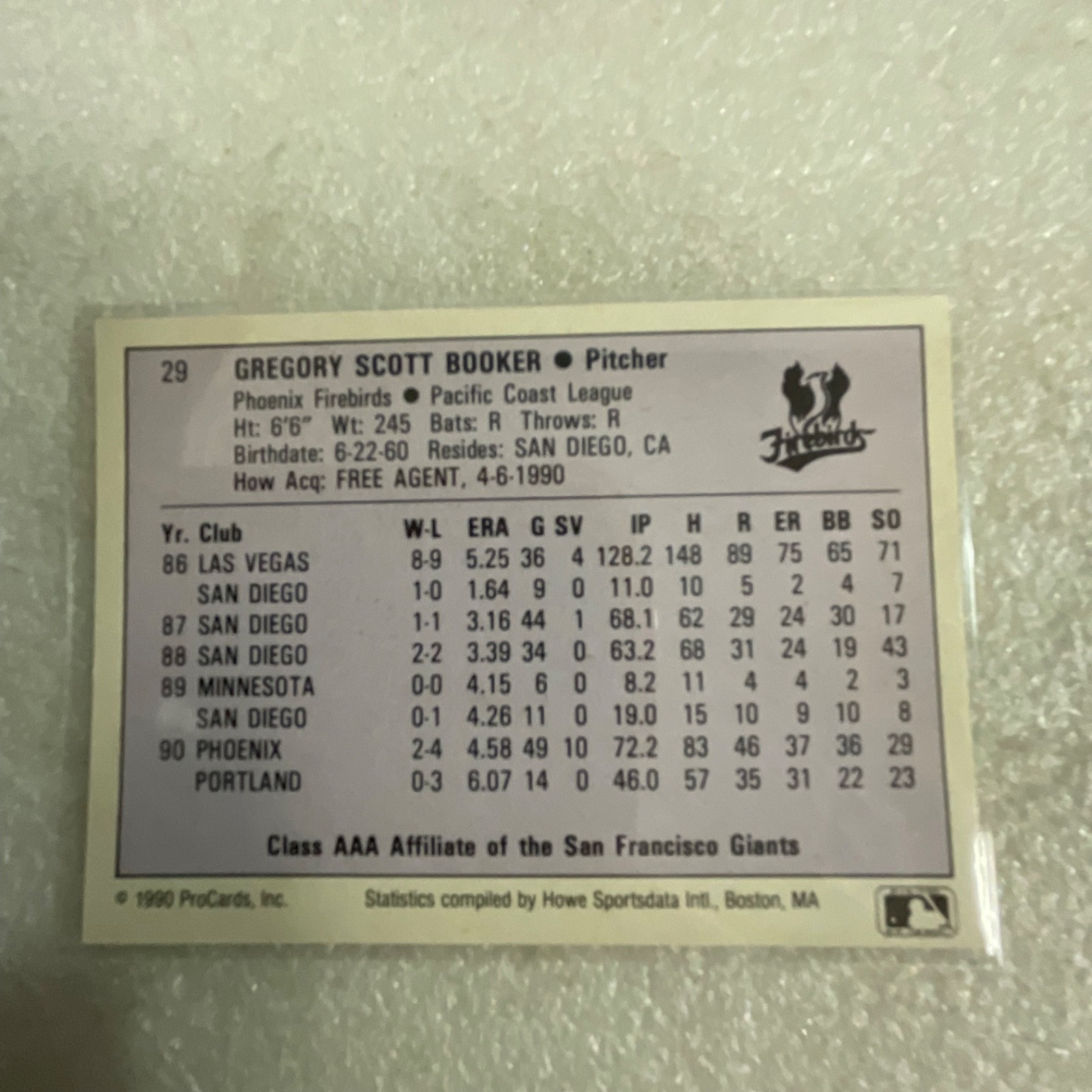 1990 ProCards AAA Baseball 10 Card Lot Bosman Booker Bolton Howard - Image 21
