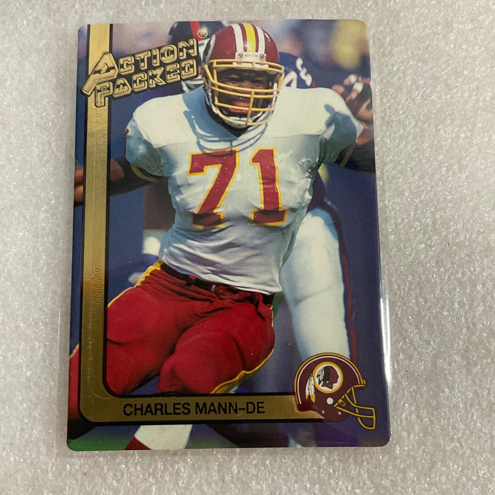 1989 Topps 1991 Action Packed Football 10 Card Lot Heyward Quick Mann - Image 9