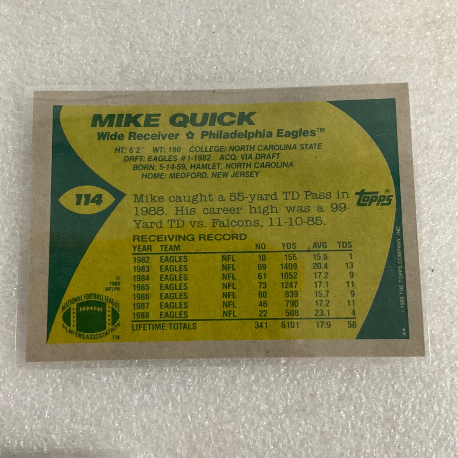1989 Topps 1991 Action Packed Football 10 Card Lot Heyward Quick Mann - Image 14