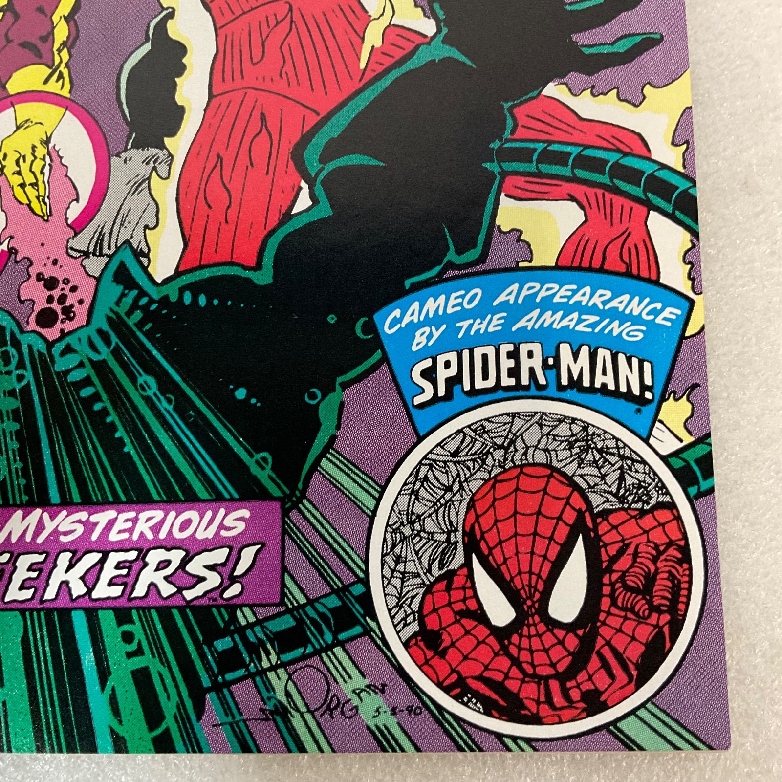 Fantastic Four #342 Marvel Comic July 1990 Spider-Man Cameo X-Factor Story - Image 4
