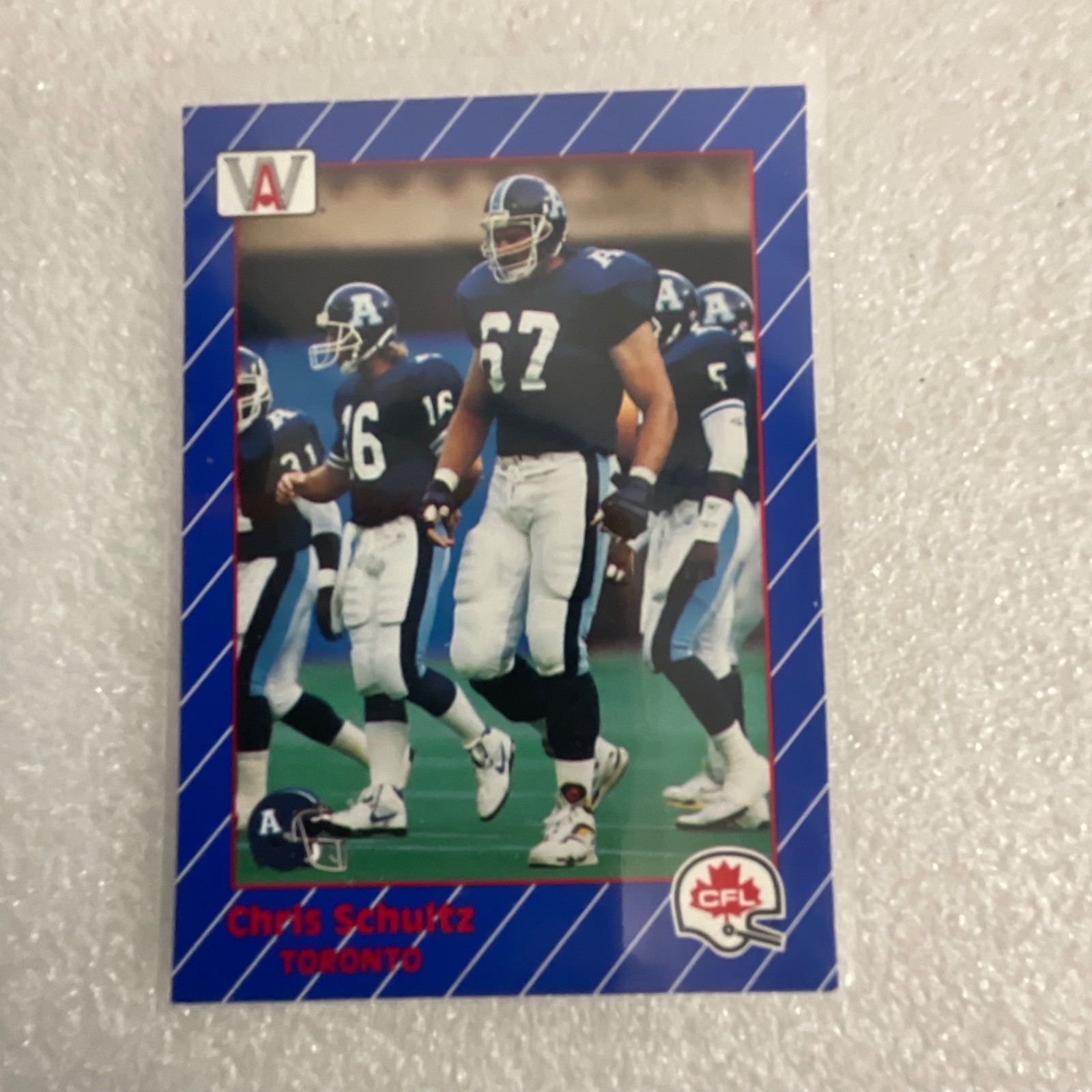 1991 All World CFL Football 10 Card Lot AW Sports Wild Card - Image 3