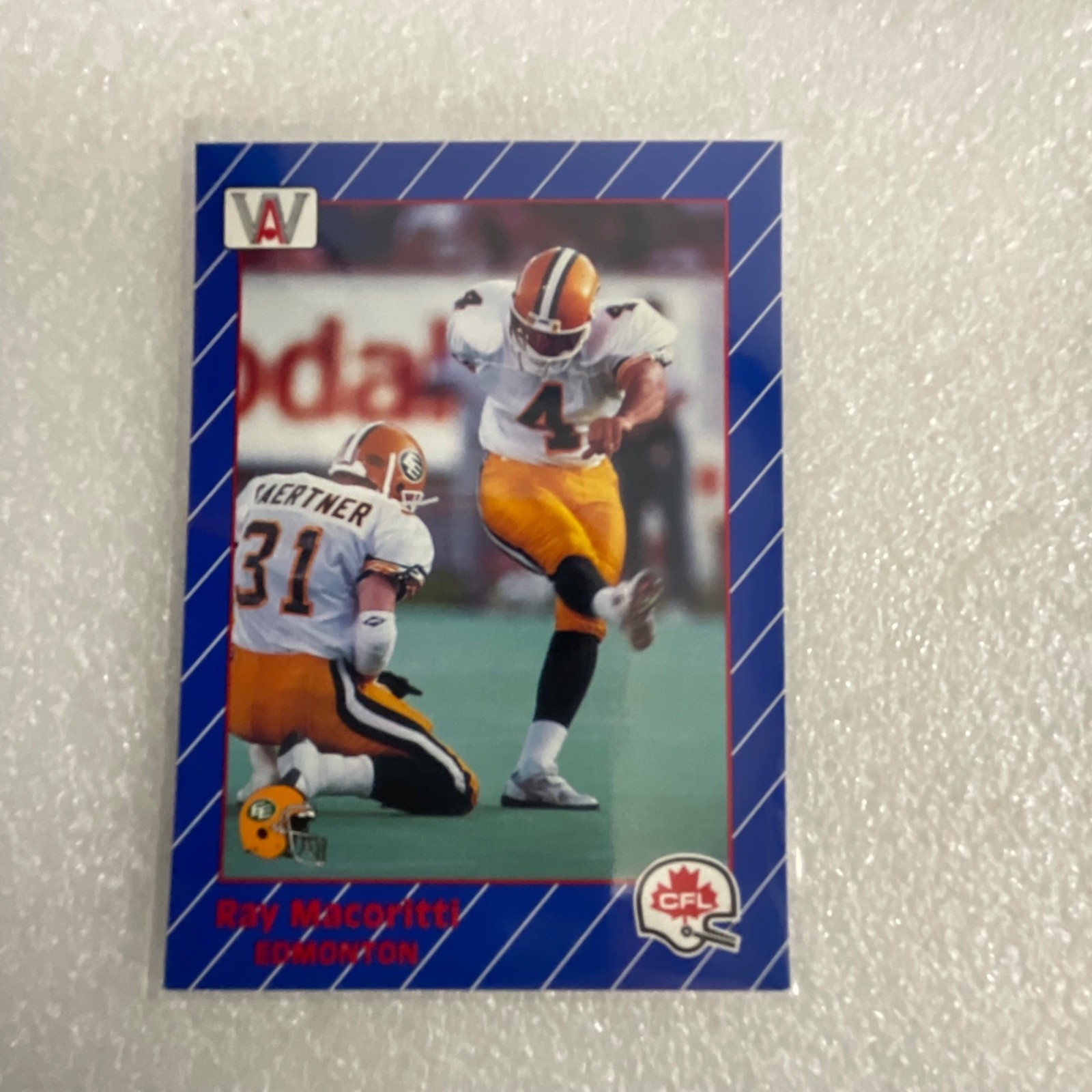 1991 All World CFL Football 10 Card Lot AW Sports Wild Card - Image 6