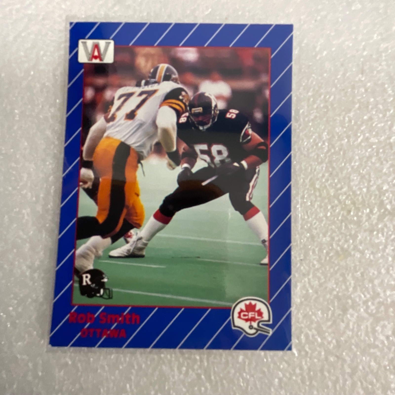 1991 All World CFL Football 10 Card Lot AW Sports Wild Card - Image 10