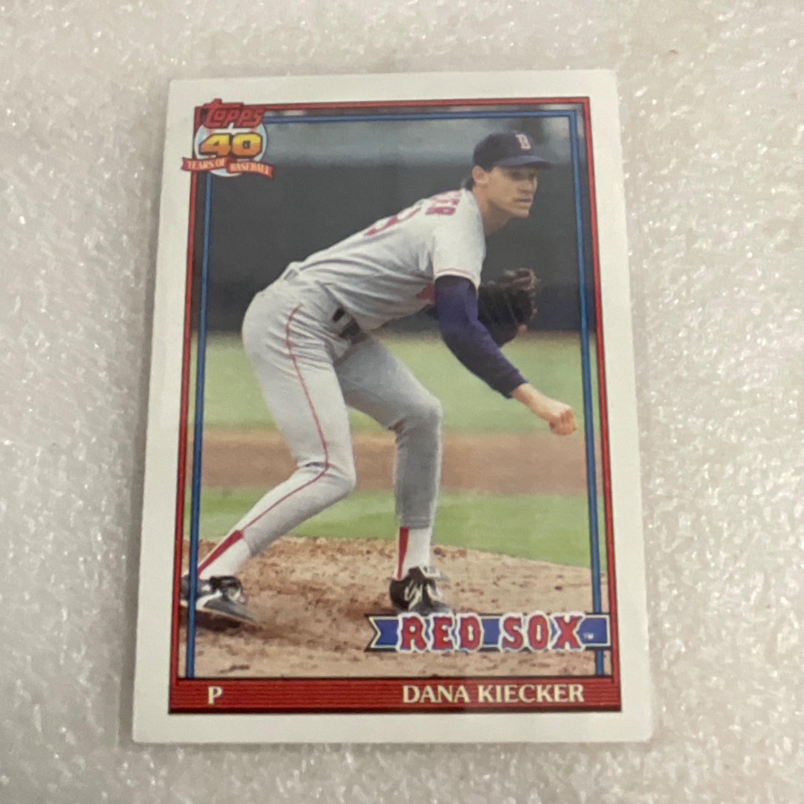 1990-91 MLB Baseball 10 Card Lot Gibson Frank White Topps Donruss Fleer - Image 7