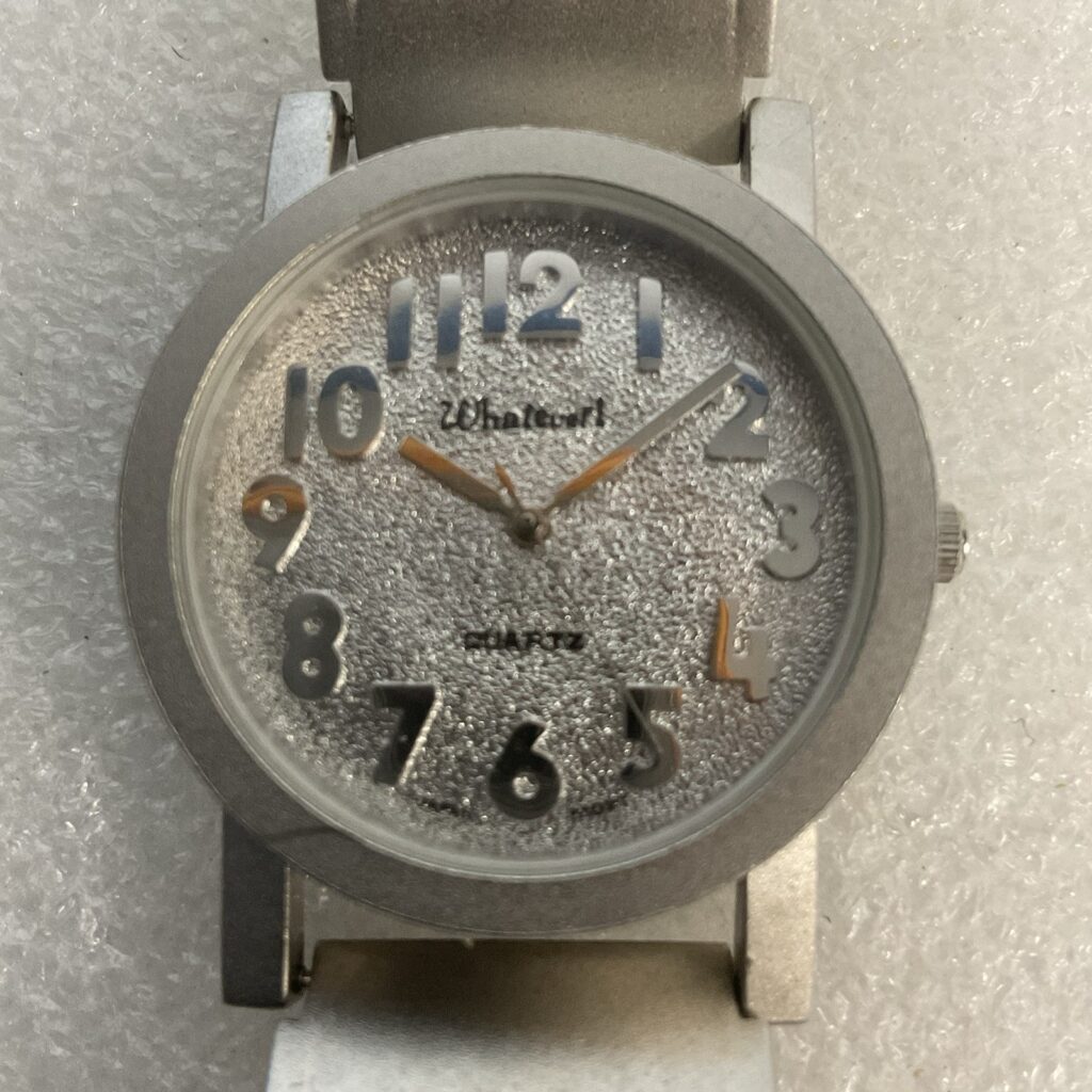 Whatever! Quart Watch WHT005 Silver Steel Toned Watch GnuFashion - Image 1