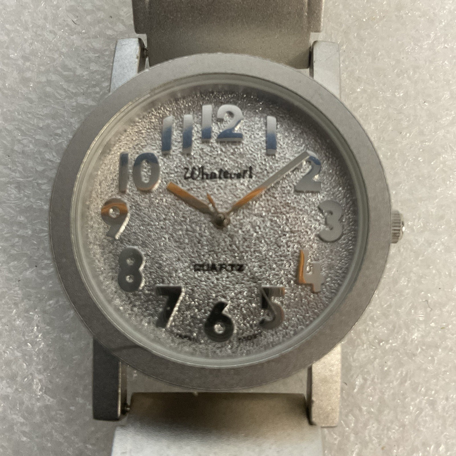 Whatever! Quart Watch WHT005 Silver Steel Toned Watch GnuFashion - Image 1