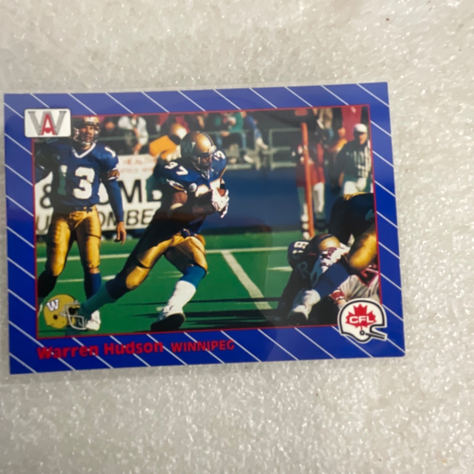 1991 AW Sports CFL 10 Card Lot Rocket Ismail Mike Scott Donruss - Image 3