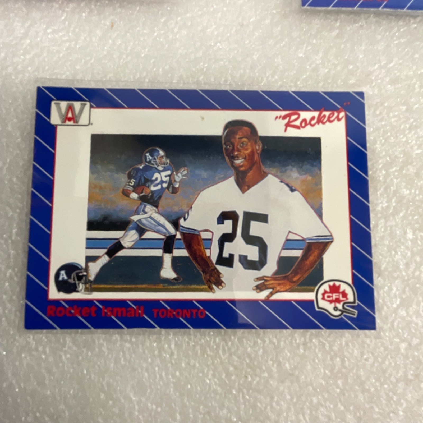 1991 AW Sports CFL 10 Card Lot Rocket Ismail Mike Scott Donruss - Image 8