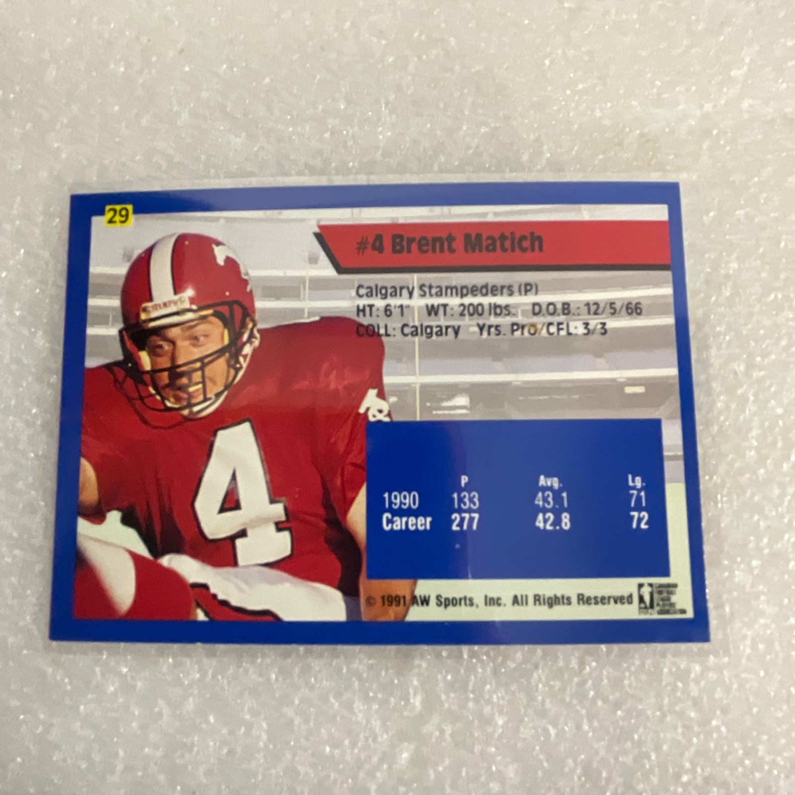 1991 AW Sports CFL 10 Card Lot Rocket Ismail Mike Scott Donruss - Image 11