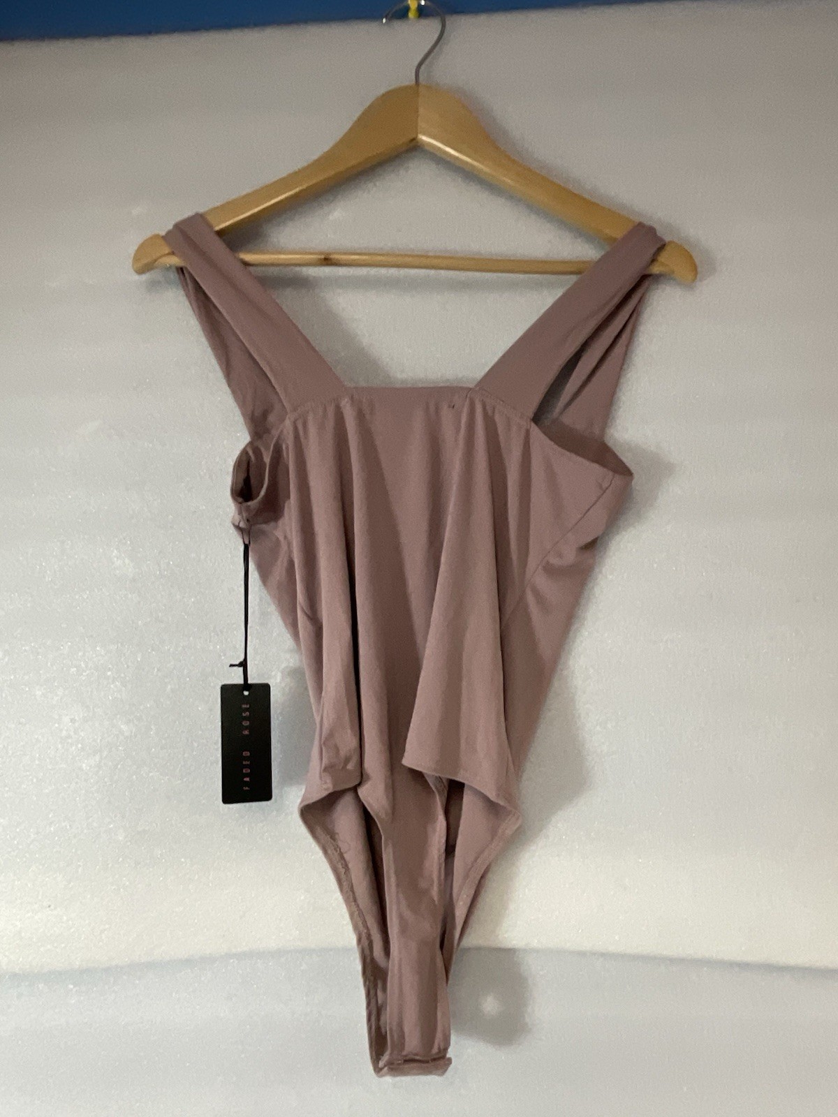 Faded Rose One Piece Bodysuit Sleeveless Top Lavender Size M GnuFashion - Image 7