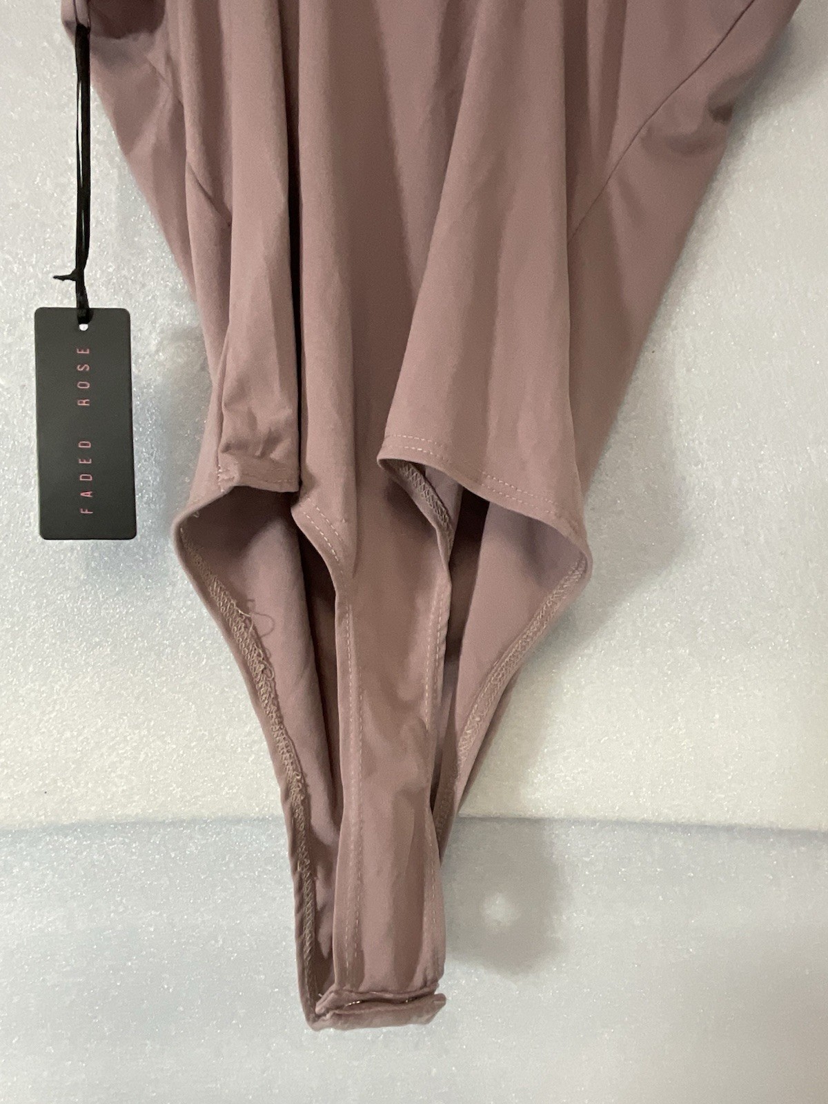 Faded Rose One Piece Bodysuit Sleeveless Top Lavender Size M GnuFashion - Image 11