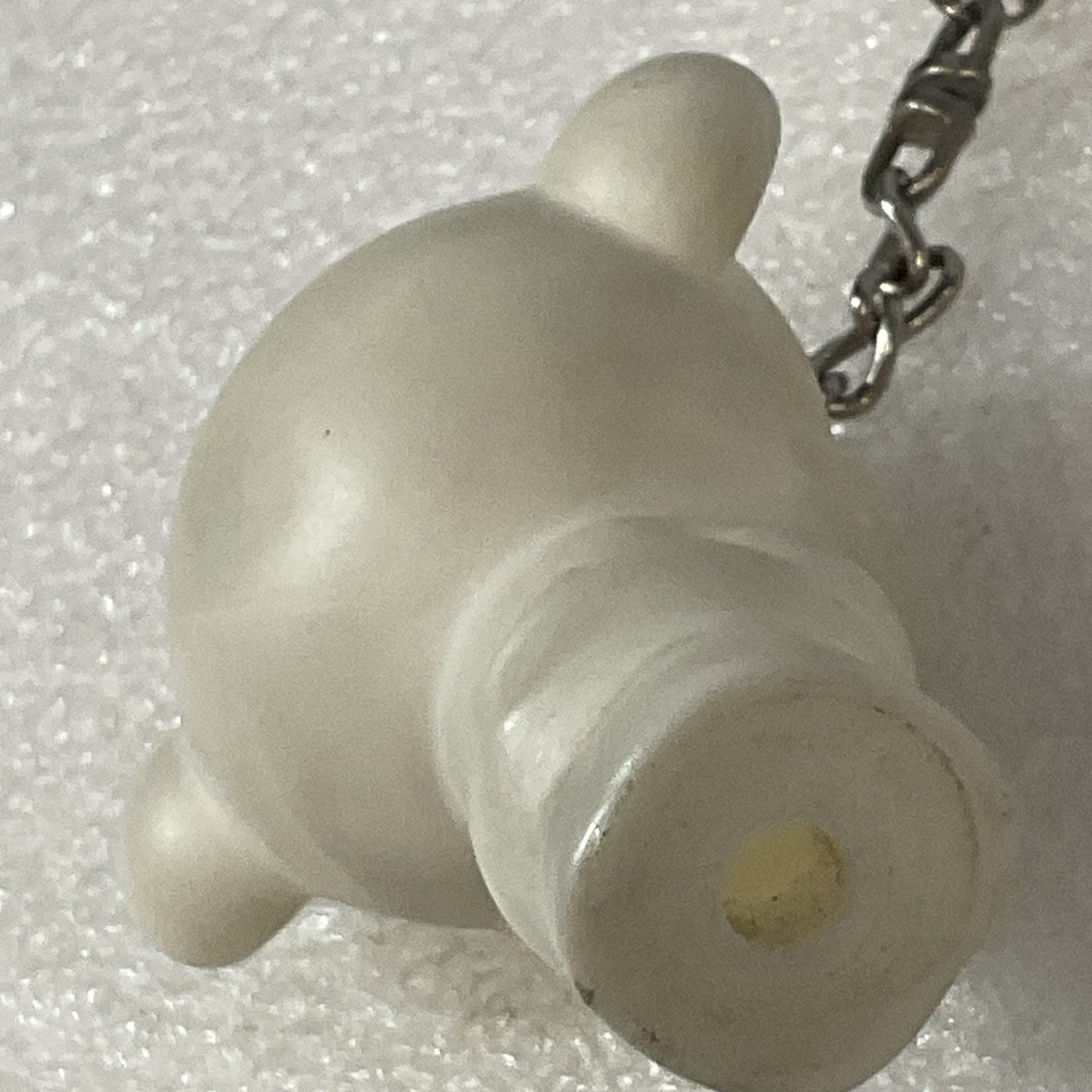 Cute White Monkey Keychain – Plastic Figurine Charm Collectible Bag Accessory - Image 6