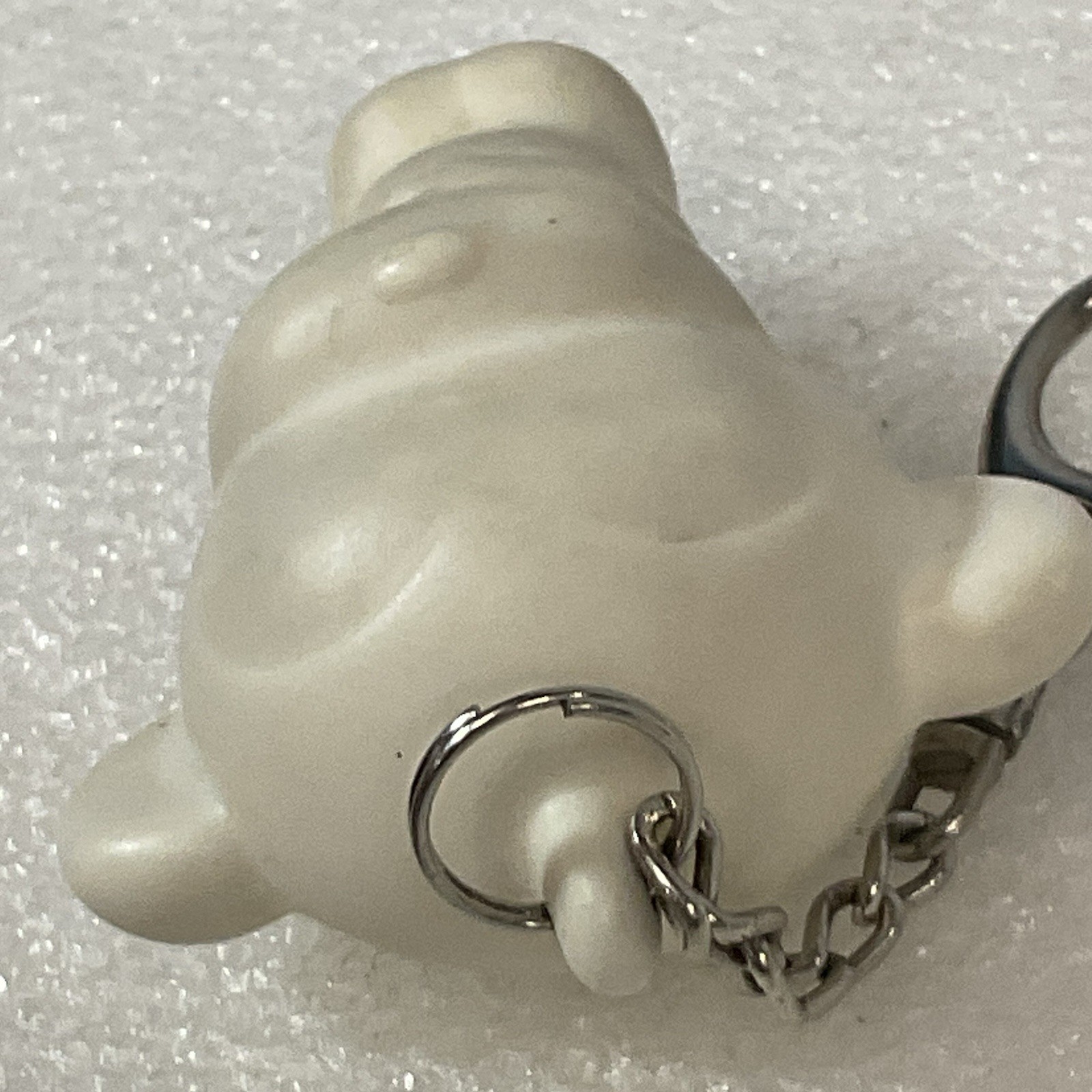 Cute White Monkey Keychain – Plastic Figurine Charm Collectible Bag Accessory - Image 8