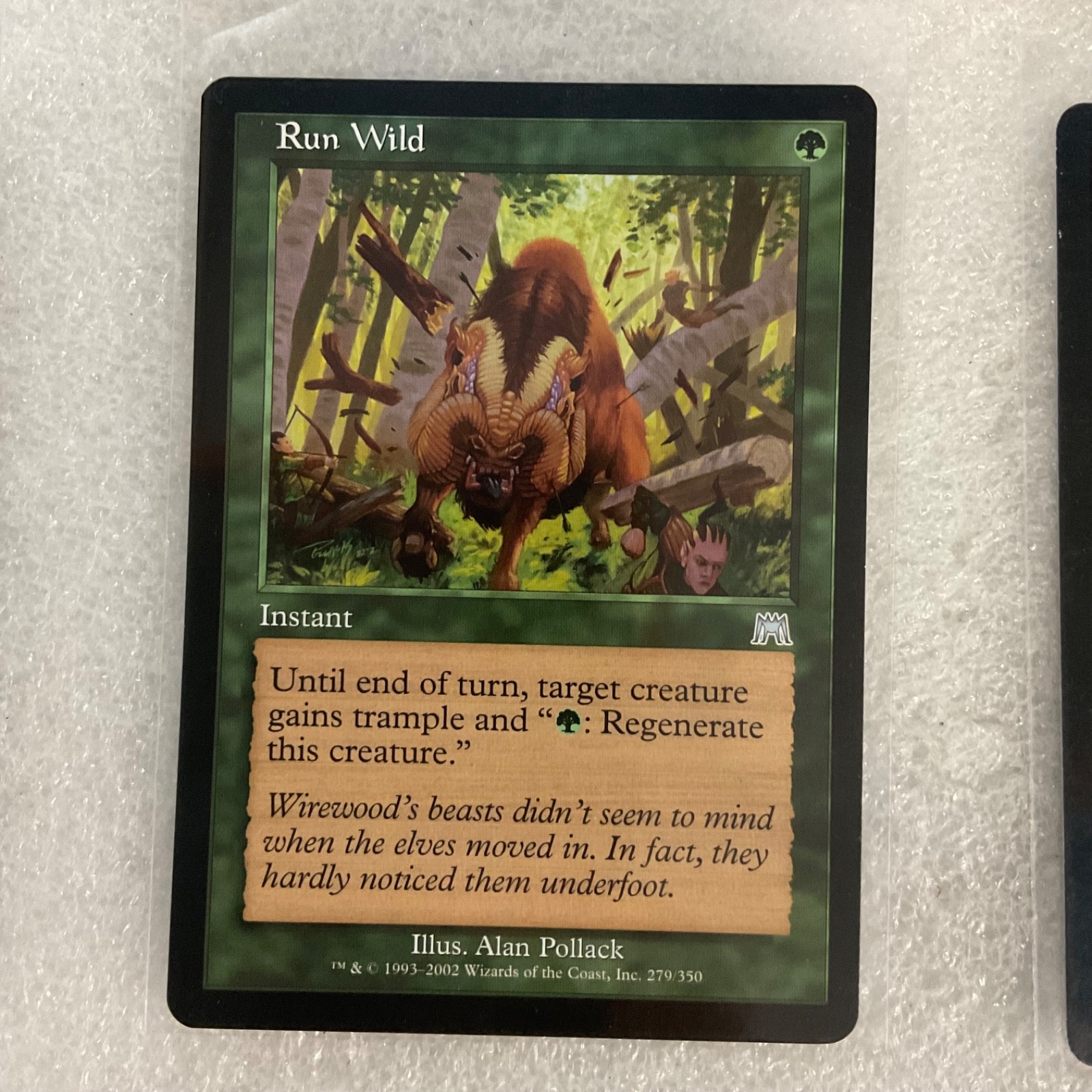 MTG 20 Card Green Lot Rofellos’s Gift Run Wild Root Elemental Mixed - Image 8